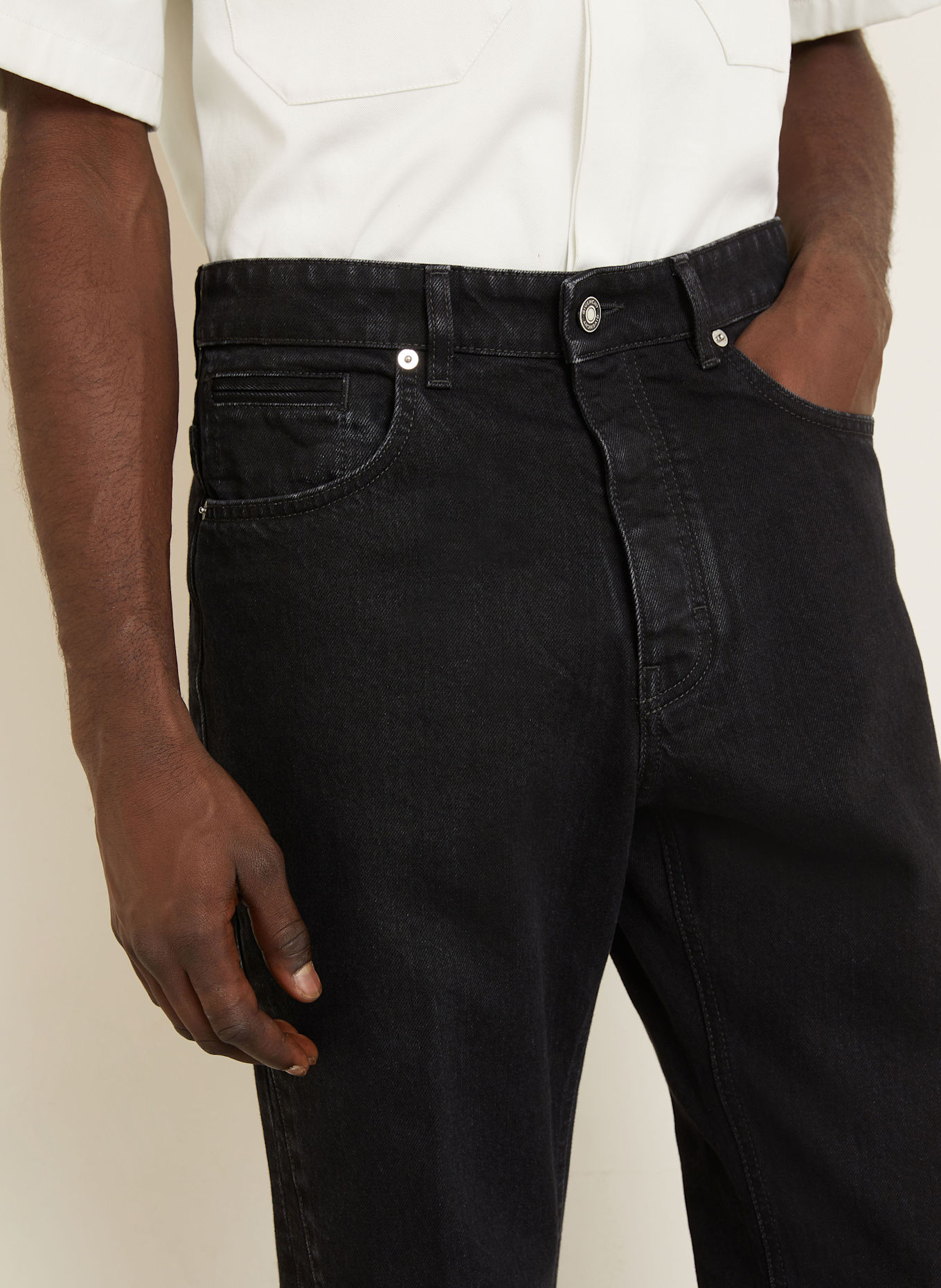 GIVENCHY Jeans Straight Fit: 001 BLACK