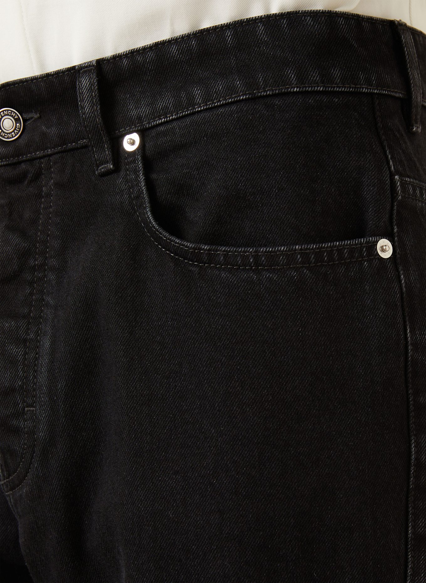 GIVENCHY Jeans Straight Fit: 001 BLACK