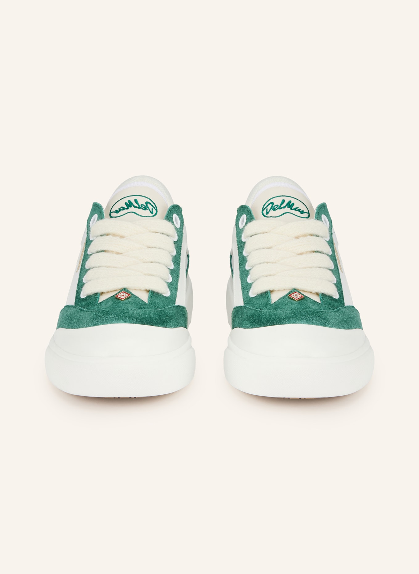 Casablanca Sneaker DEL MAR: WEISS / GRÜN