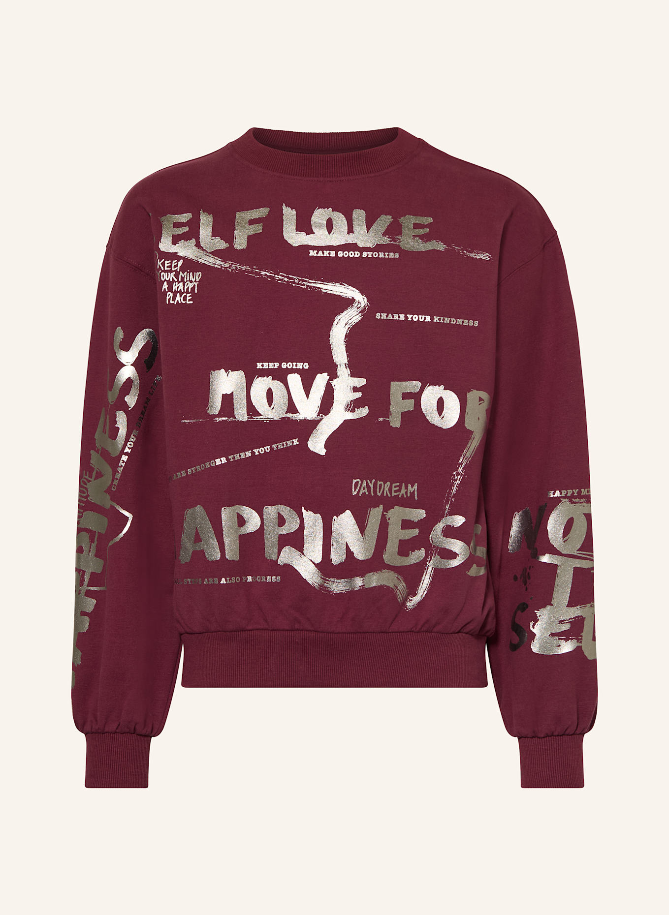 s.Oliver RED Sweatshirt: DUNKELROT