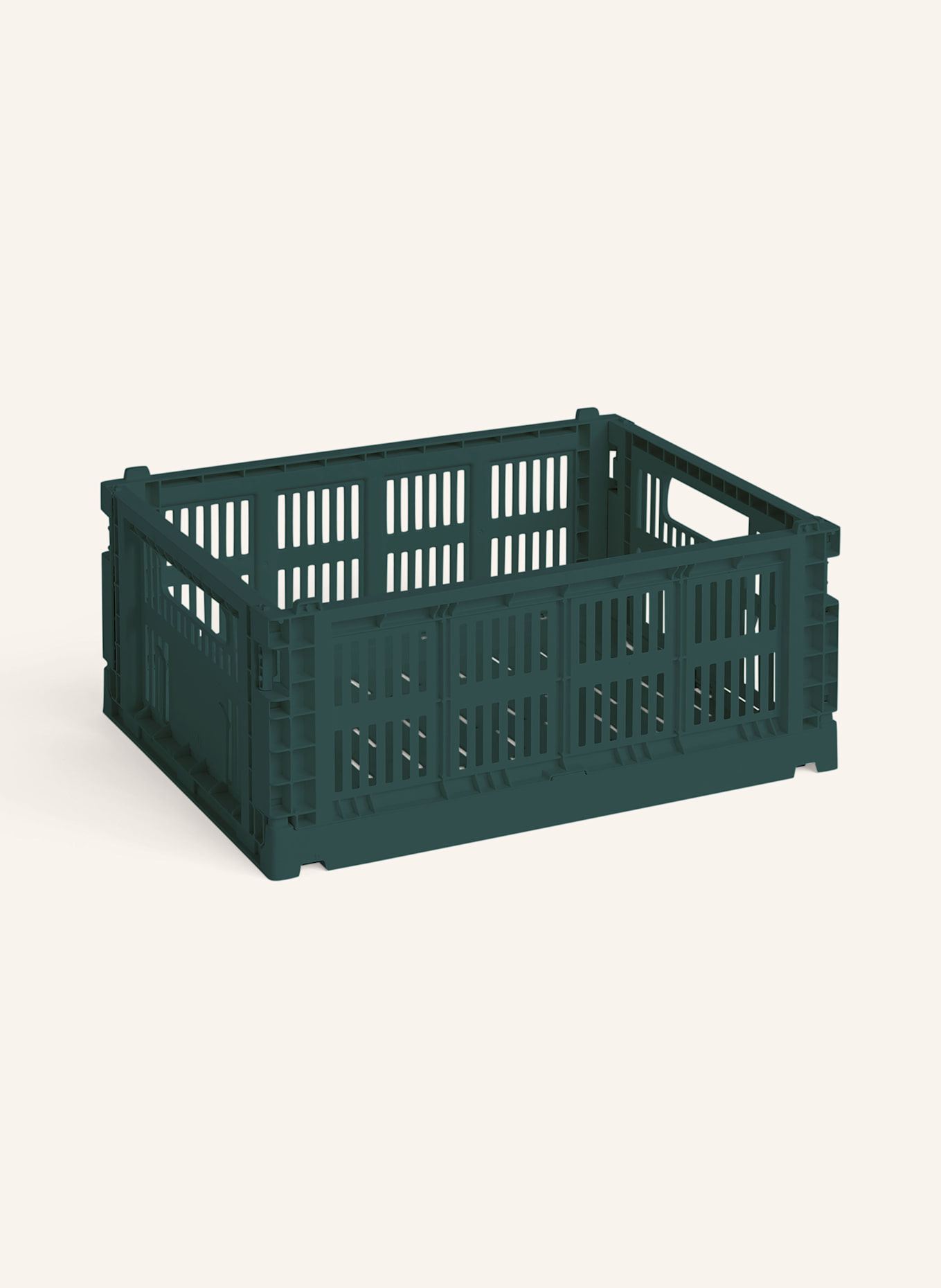 HAY Klappbox COLOUR CRATE MEDIUM: GRÜN