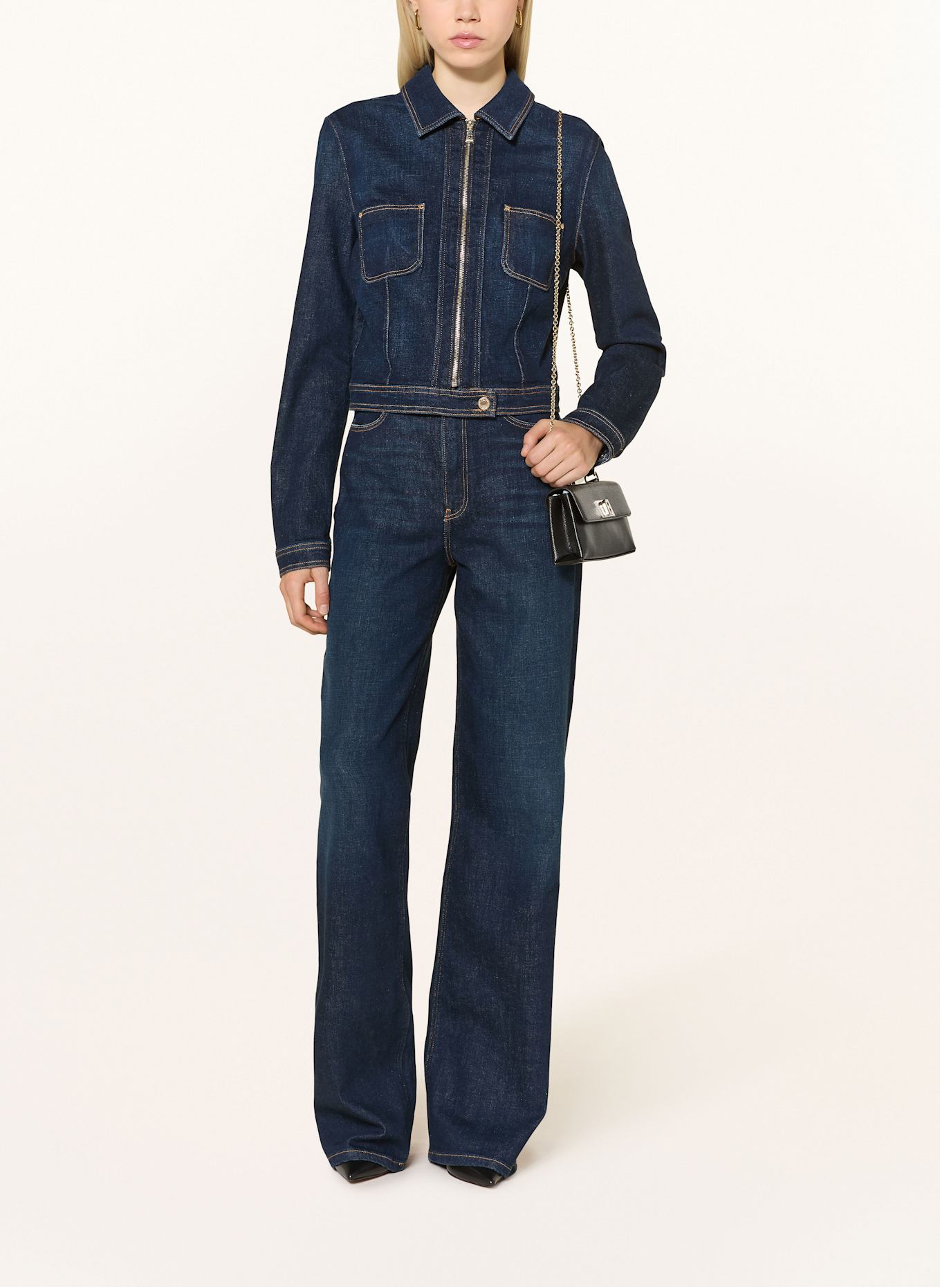 GUESS Strickhose ZOYA: TAUPE