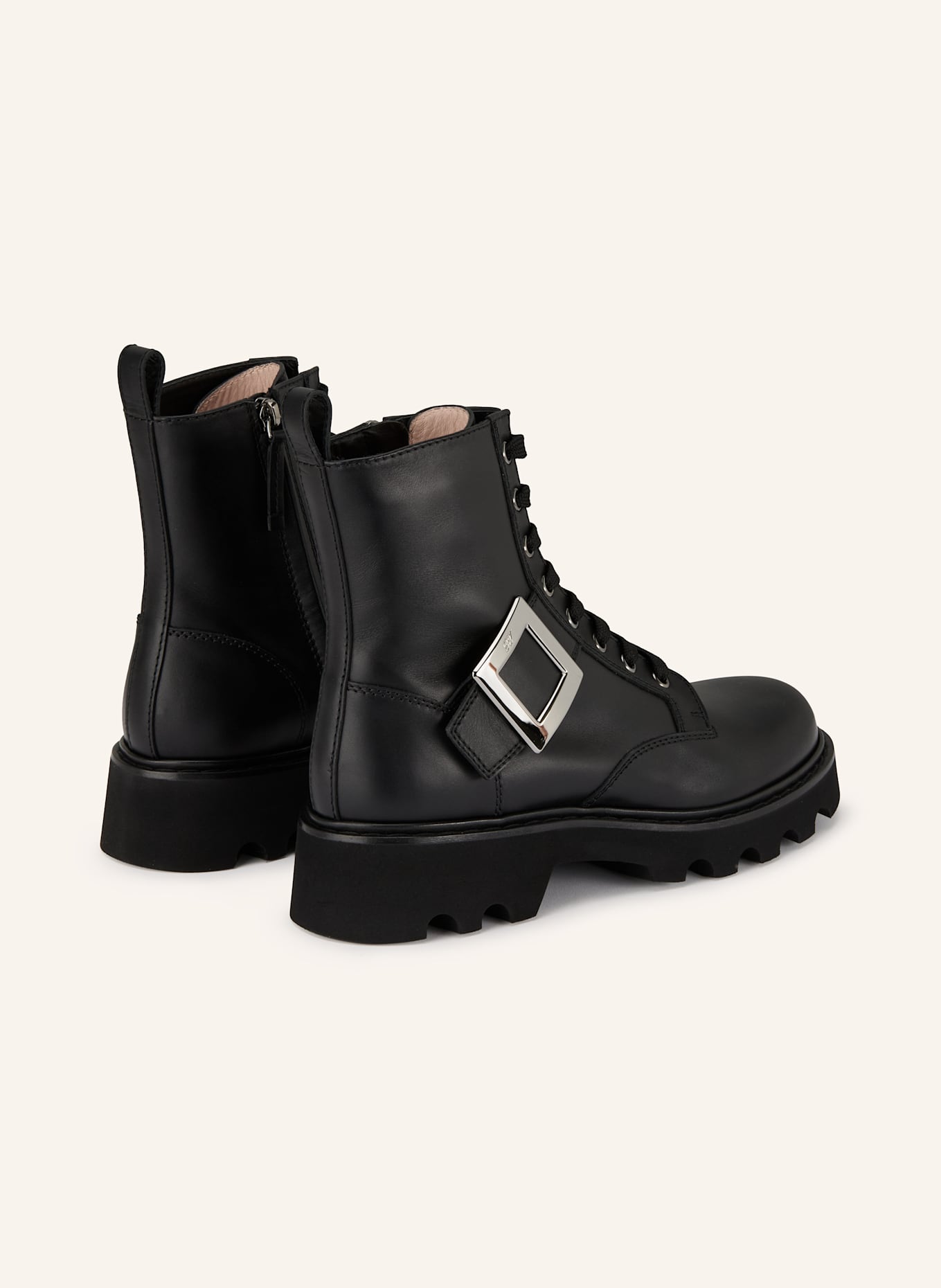 Roger Vivier Boots VIV RANGERS: SCHWARZ