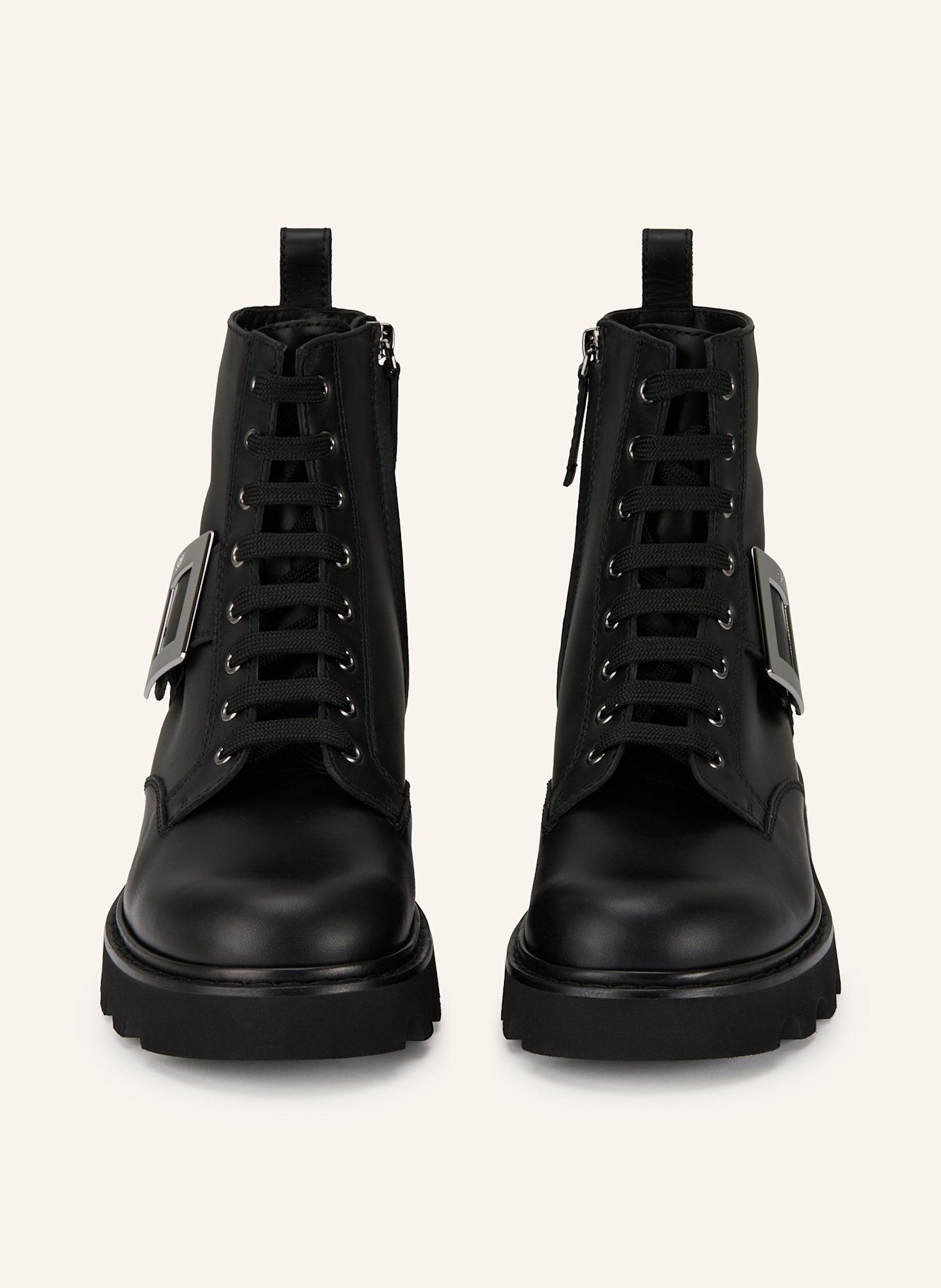 Roger Vivier Boots VIV RANGERS: SCHWARZ
