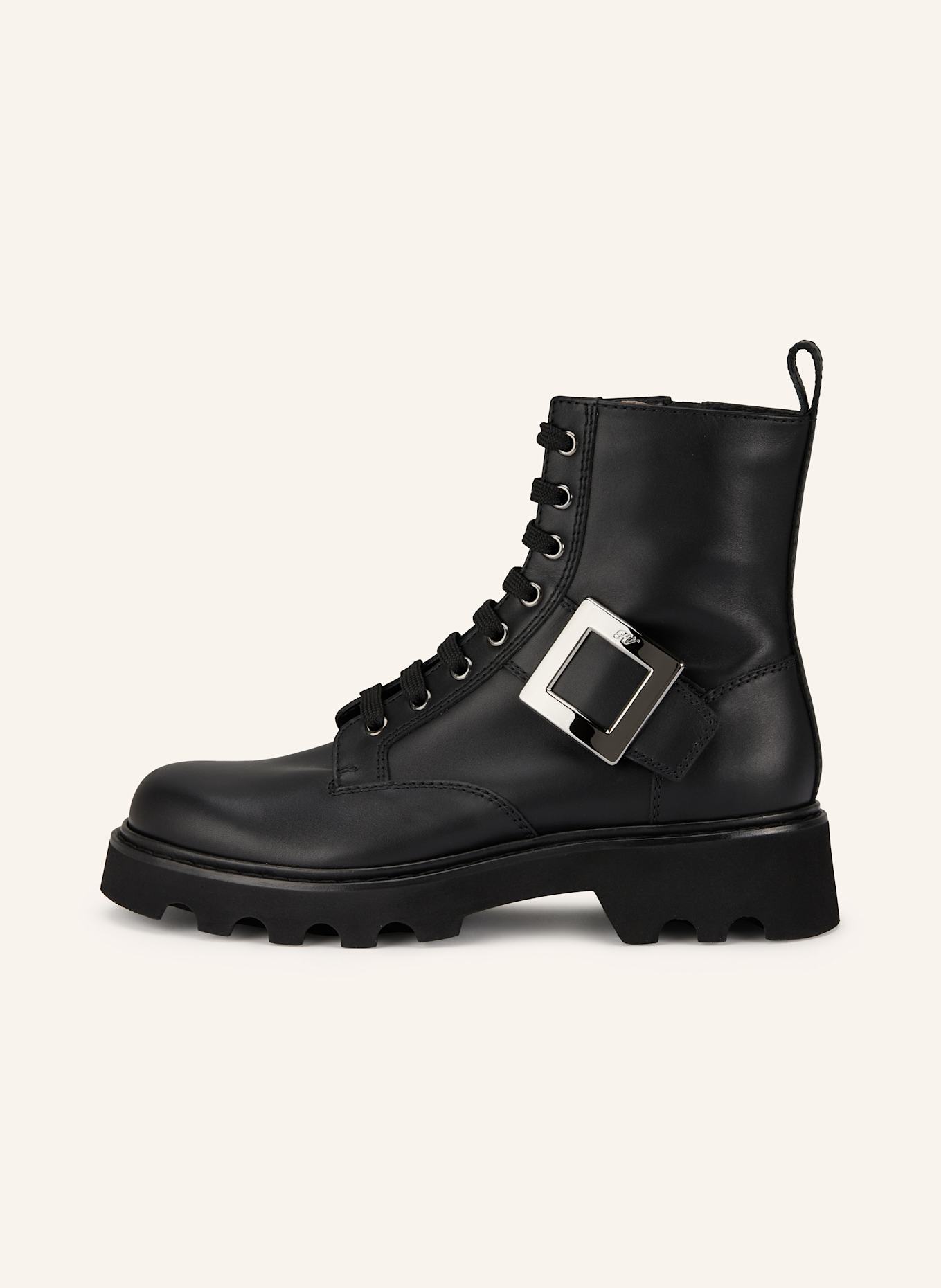 Roger Vivier Boots VIV RANGERS: SCHWARZ