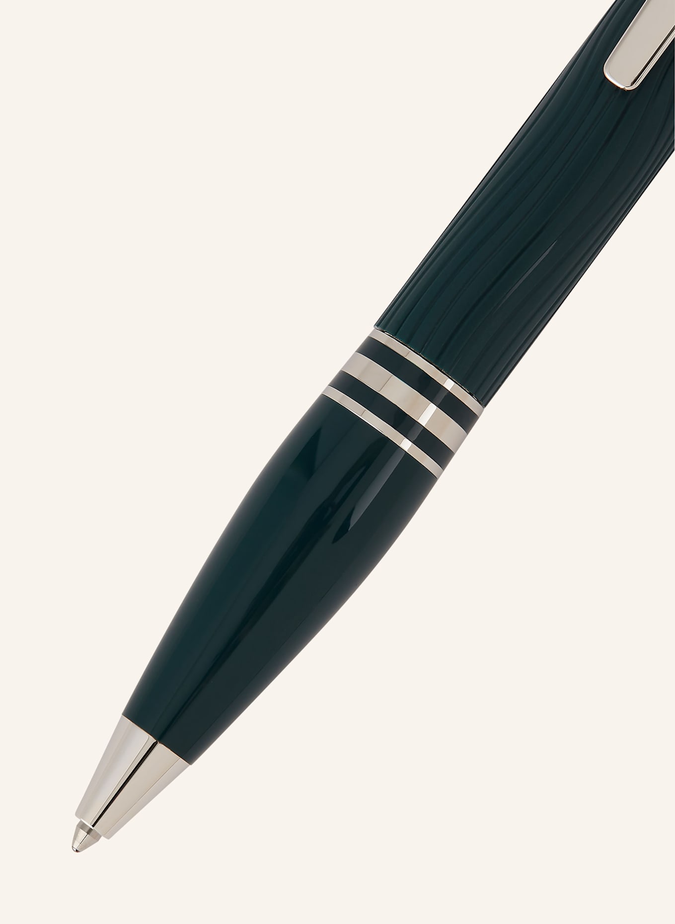 MONTBLANC Stylo à bille rotatif STARWALKER POLARGREEN PRECIOUS RESIN: GROEN / ARGENT