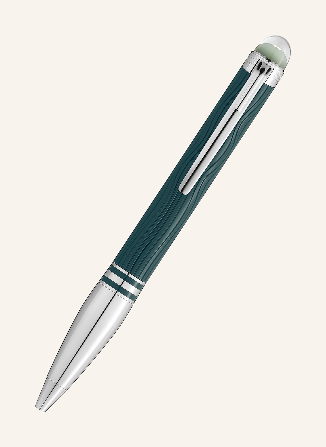 MONTBLANC Rollerball STARWALKER POLAR GREEN: GRÜN / SILBER