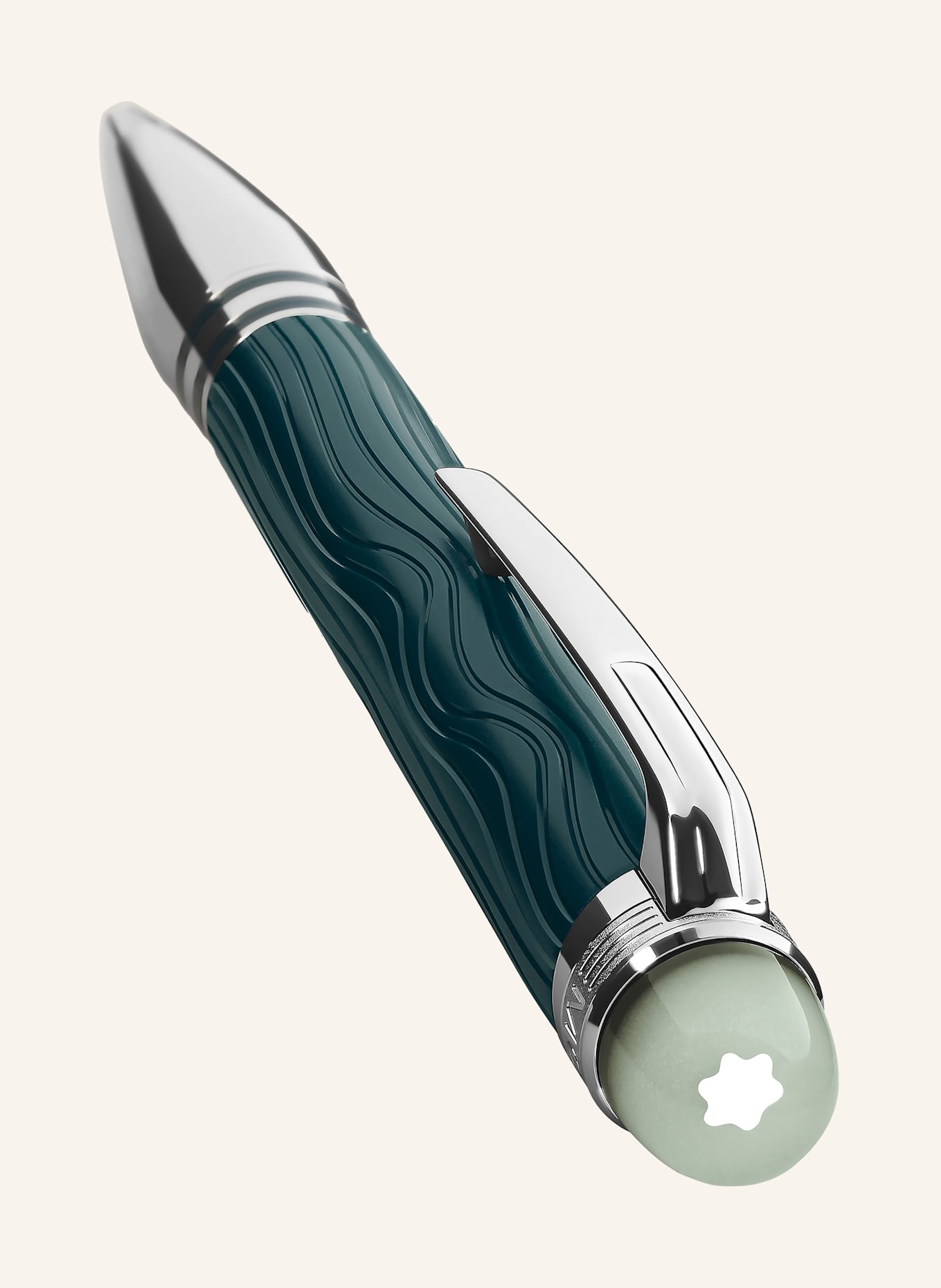 MONTBLANC Rollerball STARWALKER POLAR GREEN: GRÜN / SILBER