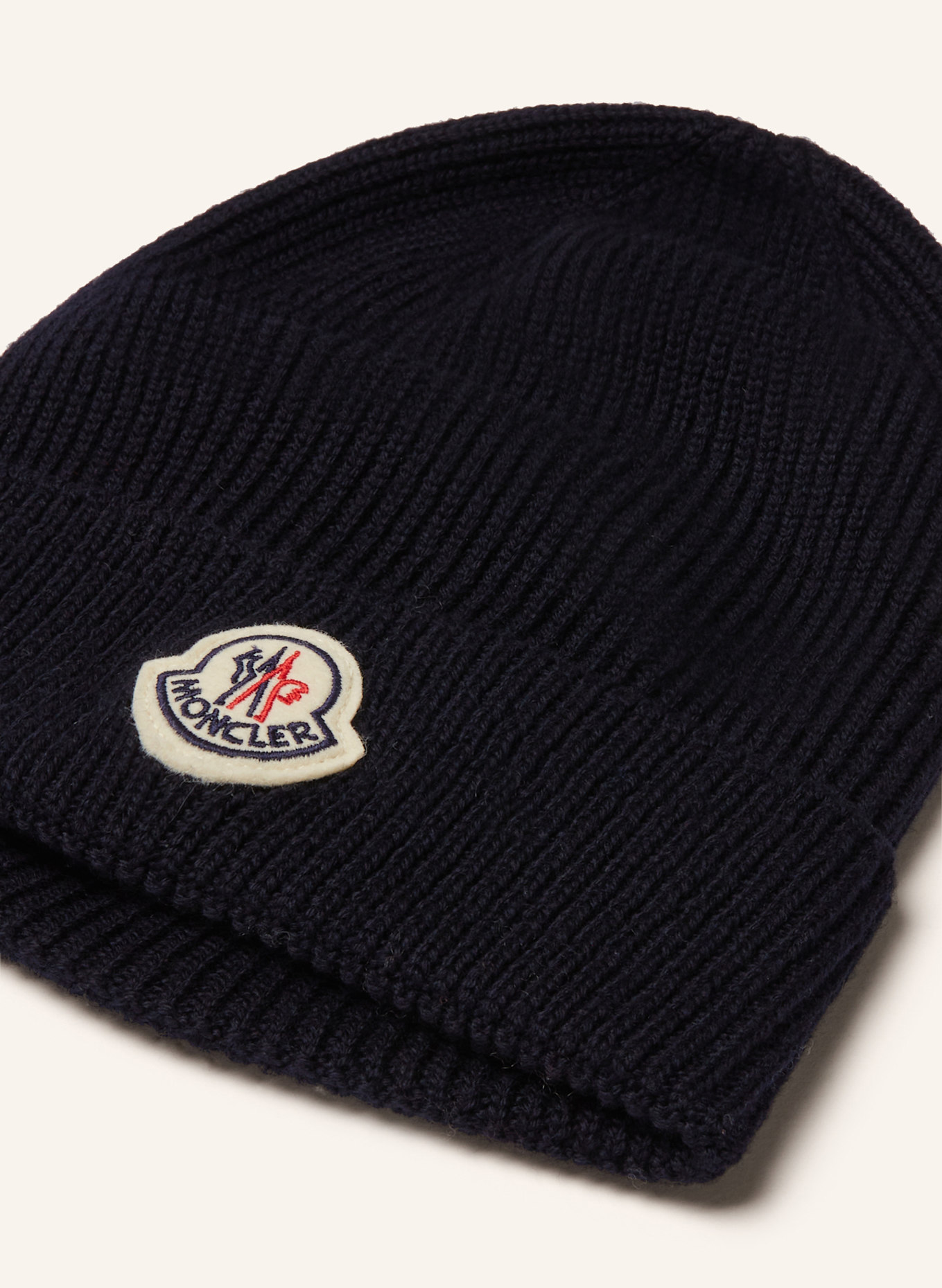 MONCLER Mütze: DUNKELBLAU