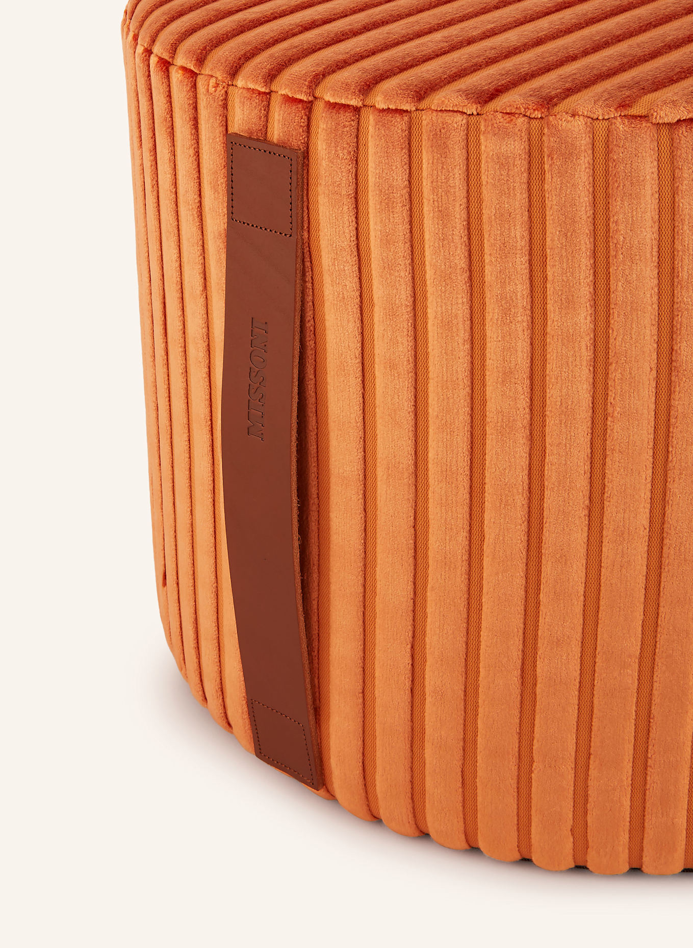 MISSONI Home Puf COOMBA: POMARAŃCZOWY