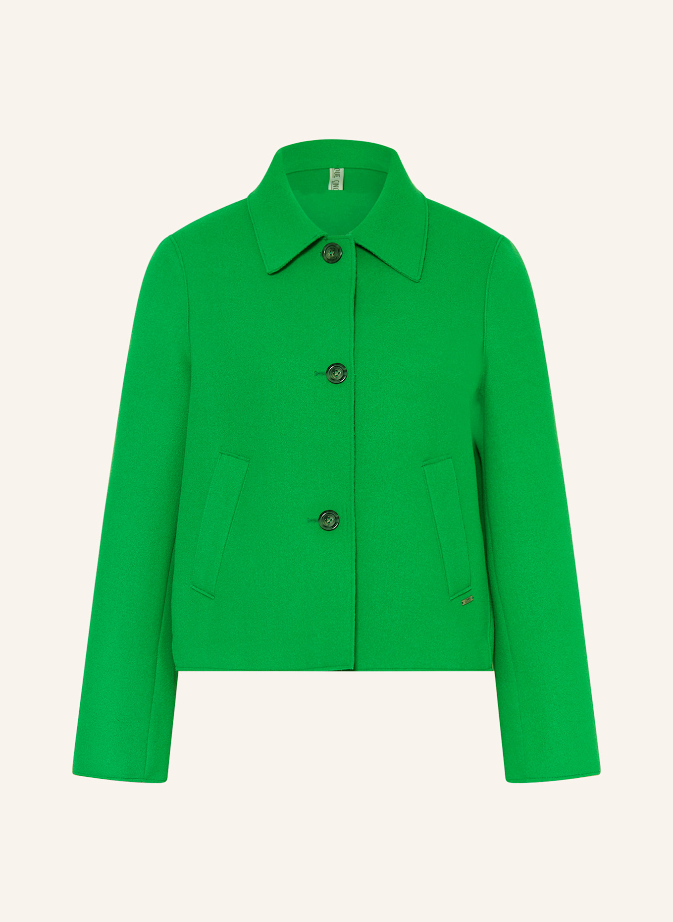 CINQUE Kastenjacke CIELVINI: GRÜN