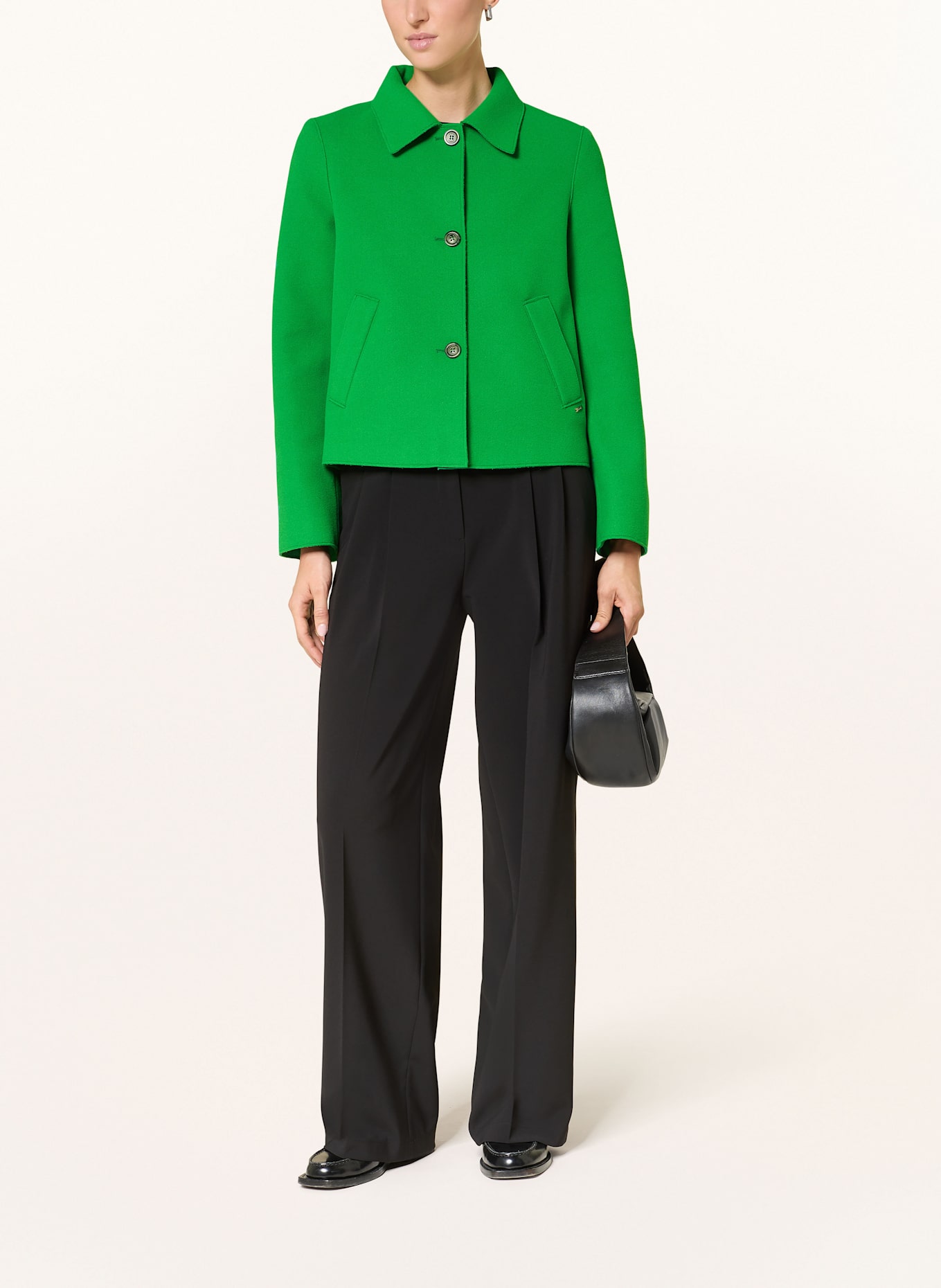 CINQUE Kastenjacke CIELVINI: GRÜN