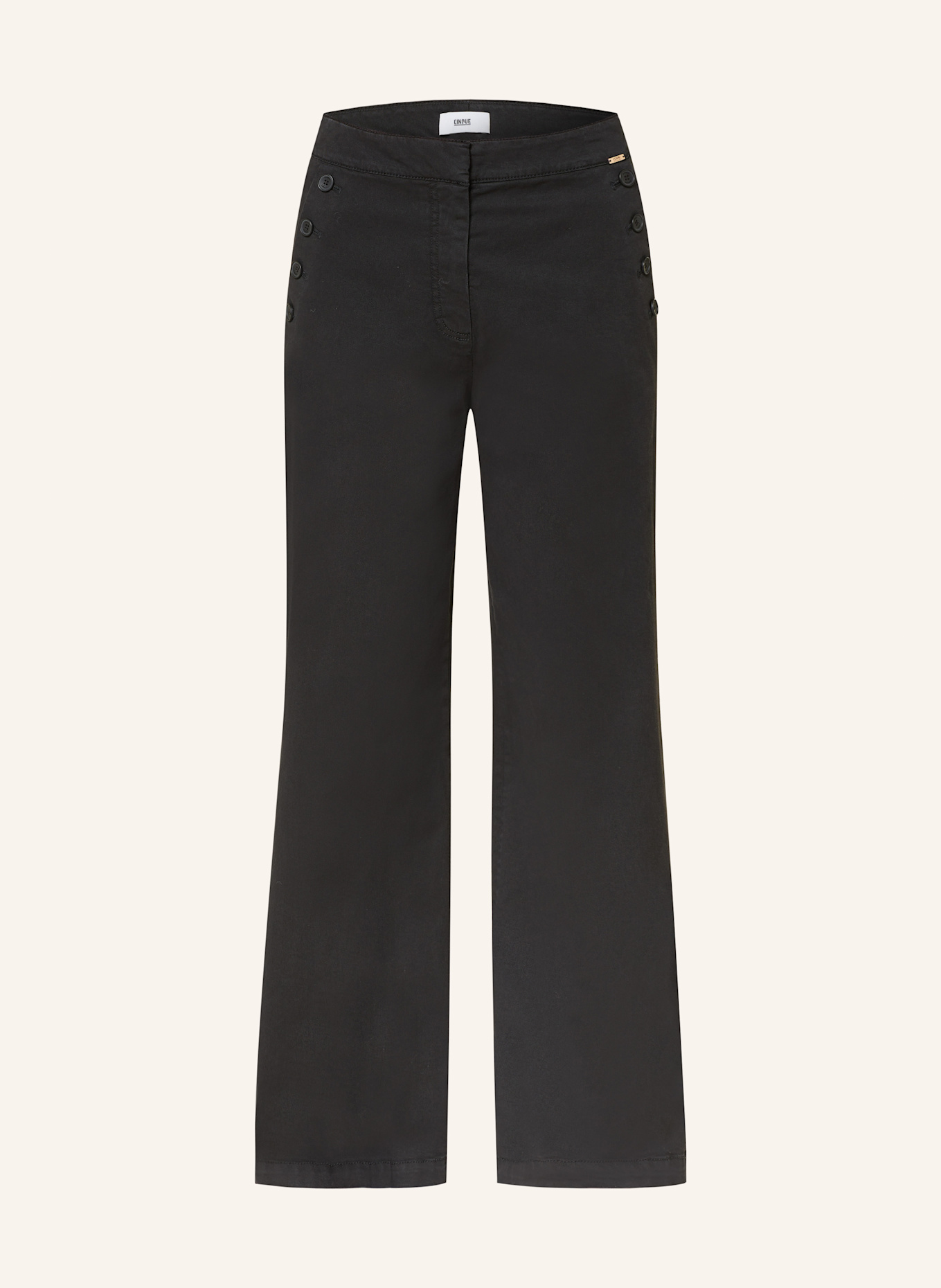 CINQUE Marlenehose CIHAPPY: SCHWARZ