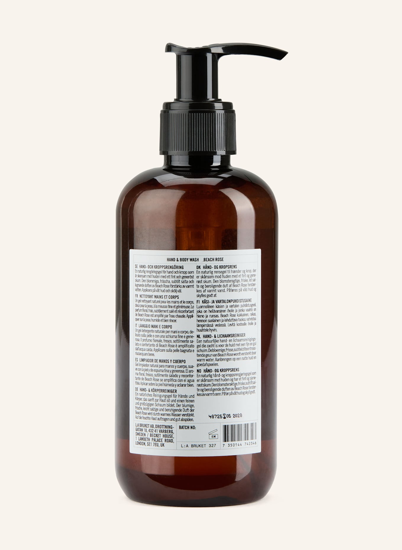 L:A BRUKET Seife 327 BEACH ROSE: ROSE