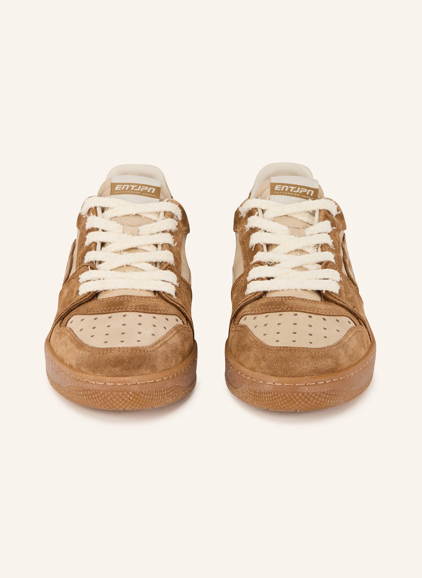 ENTERPRISE JAPAN Sneaker EGG ROCKET 2: COGNAC / BEIGE