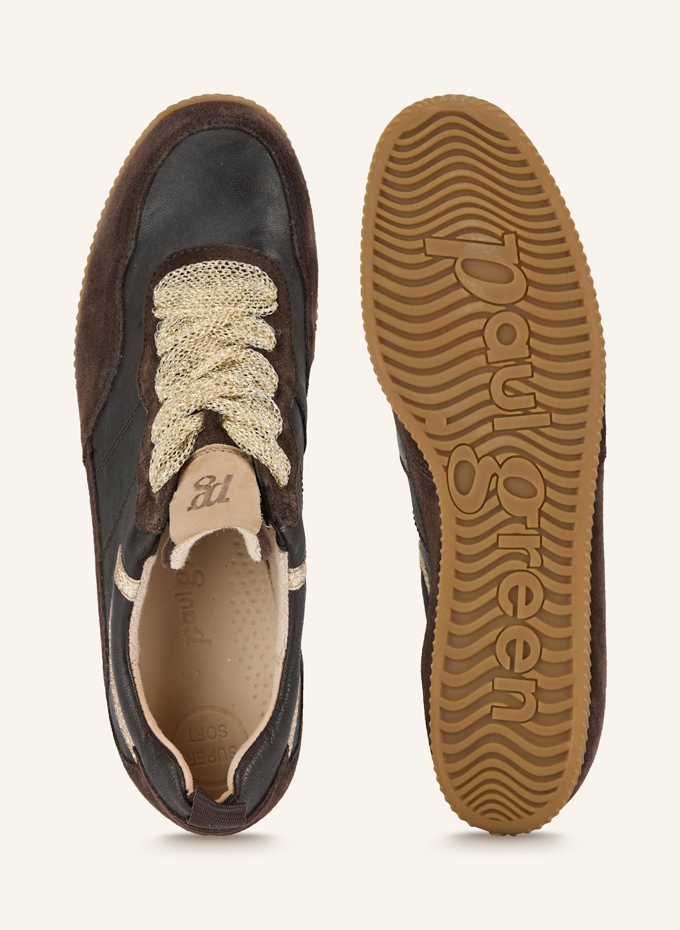 paul green Sneaker: DUNKELBRAUN