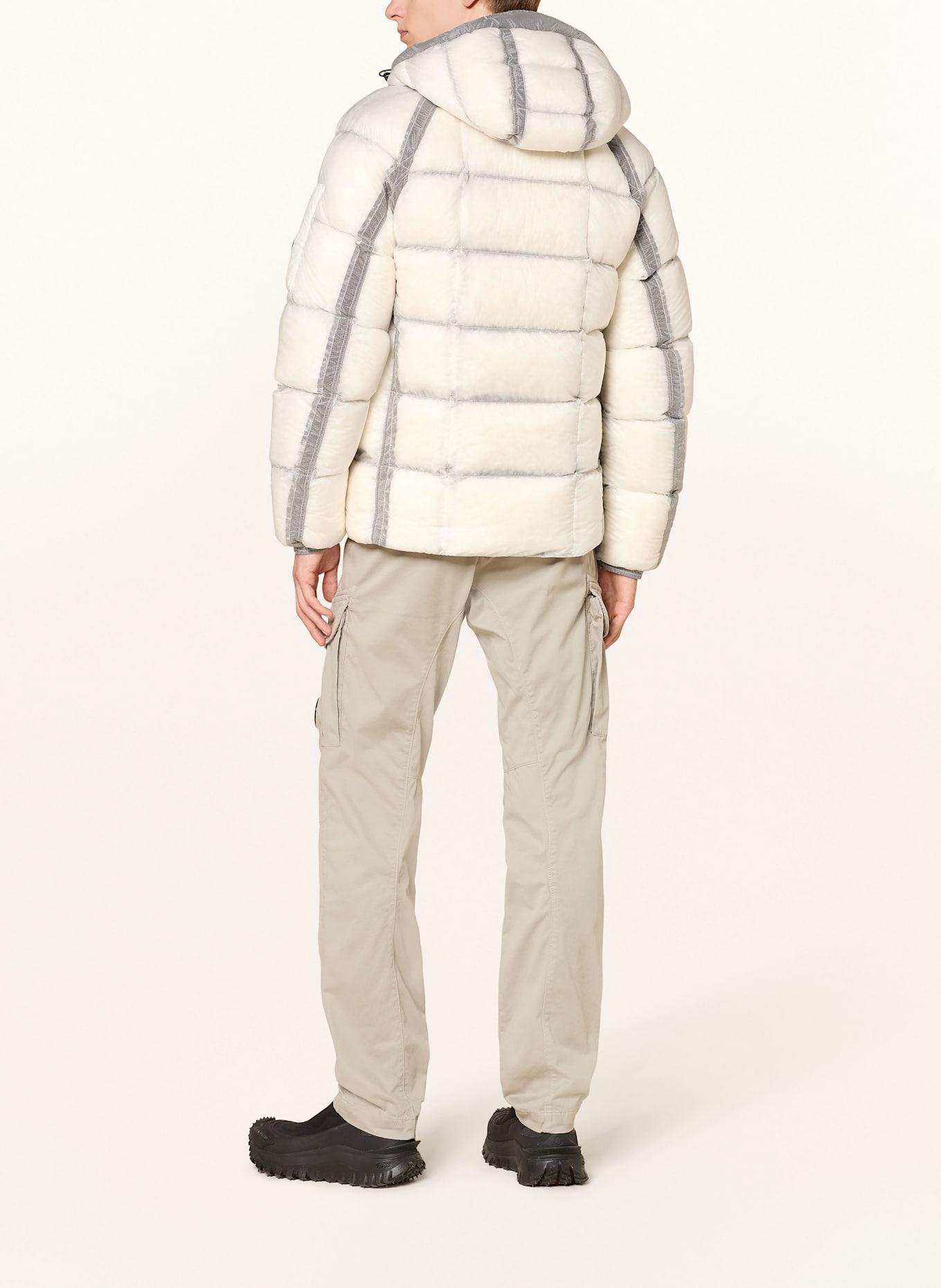 C.P. COMPANY Daunenjacke: ECRU