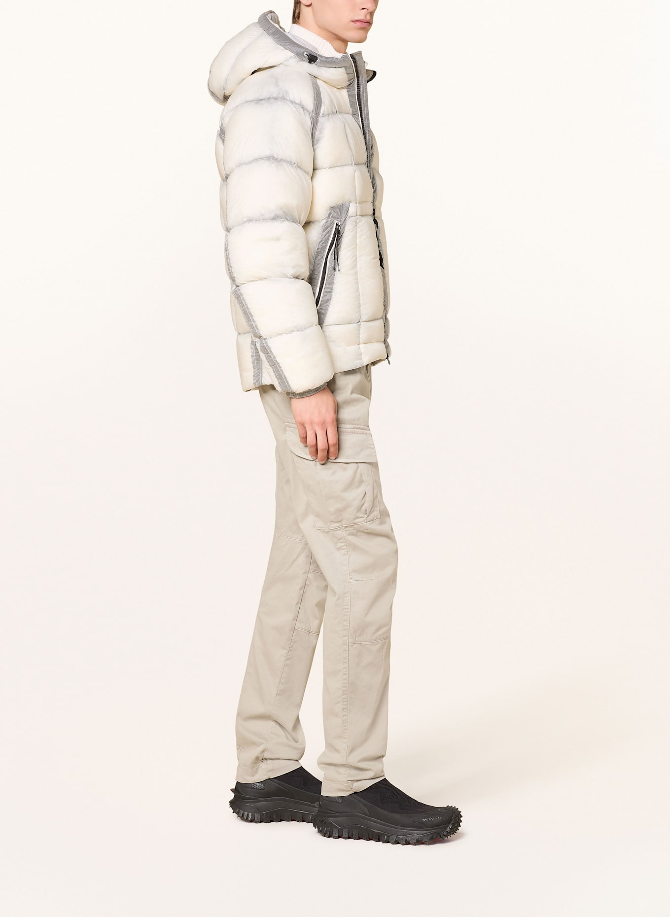 C.P. COMPANY Daunenjacke: ECRU