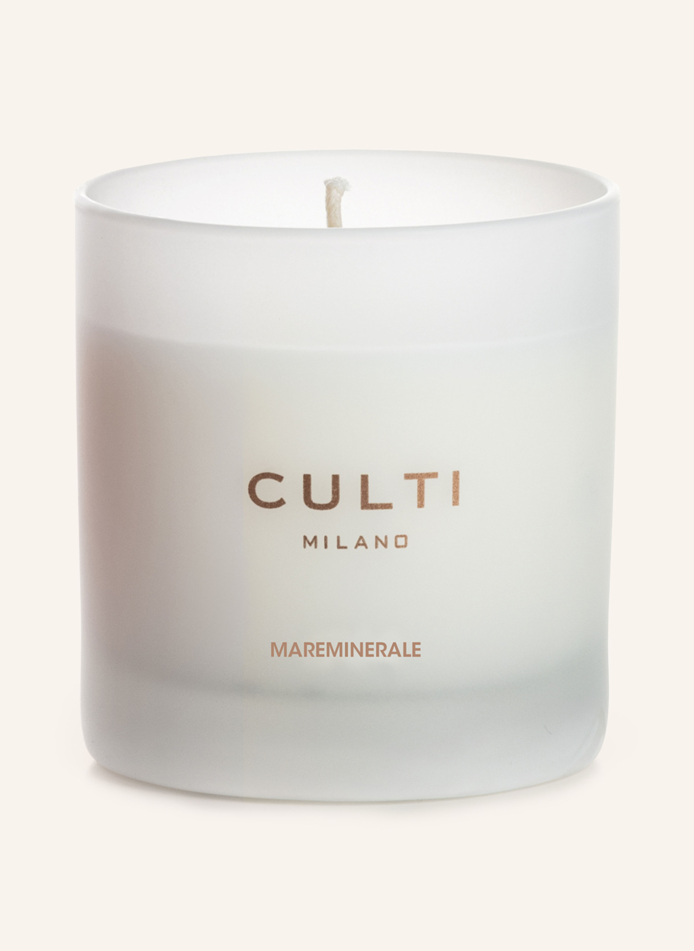 CULTI Duftkerze MAREMINERALE: WEISS