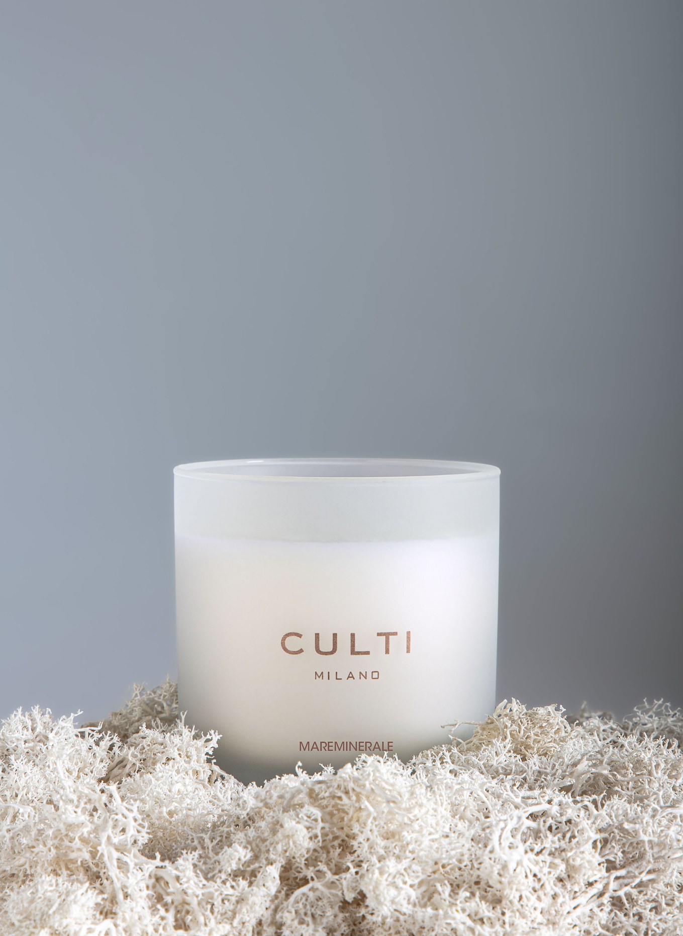 CULTI Duftkerze MAREMINERALE: WEISS