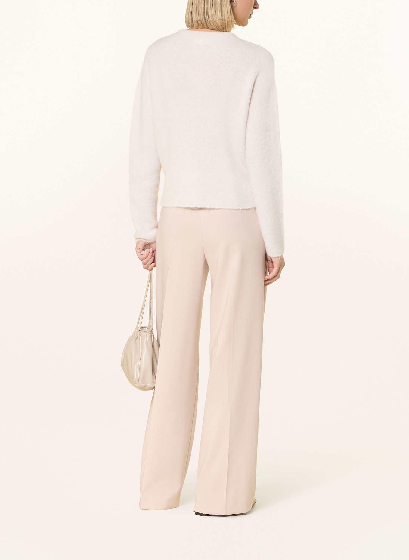 darling harbour Pullover mit Alpaka: CREME