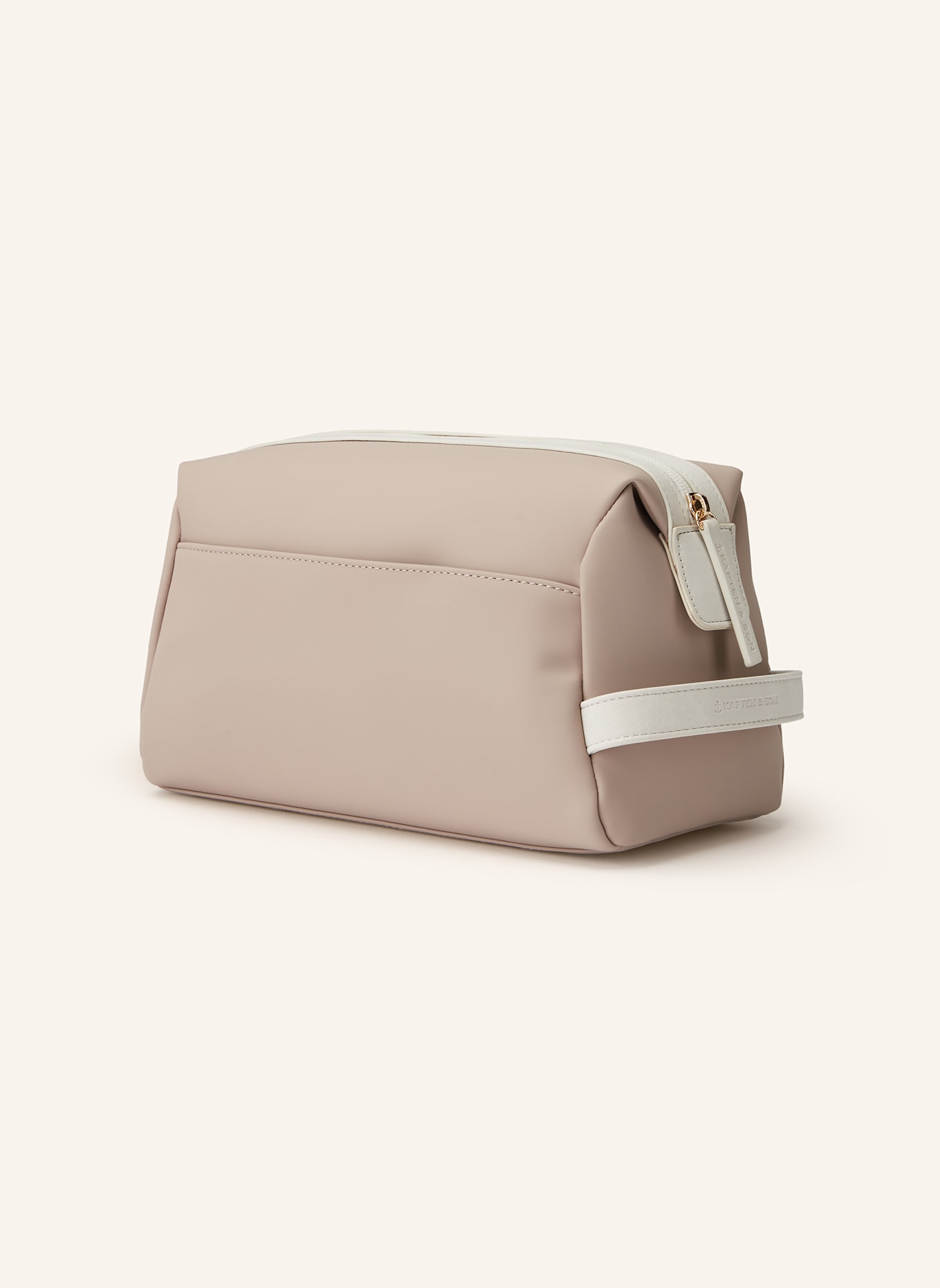 KAPTEN & SON Trousse de toilette WINDSOR: TAUPE/ CRÈME