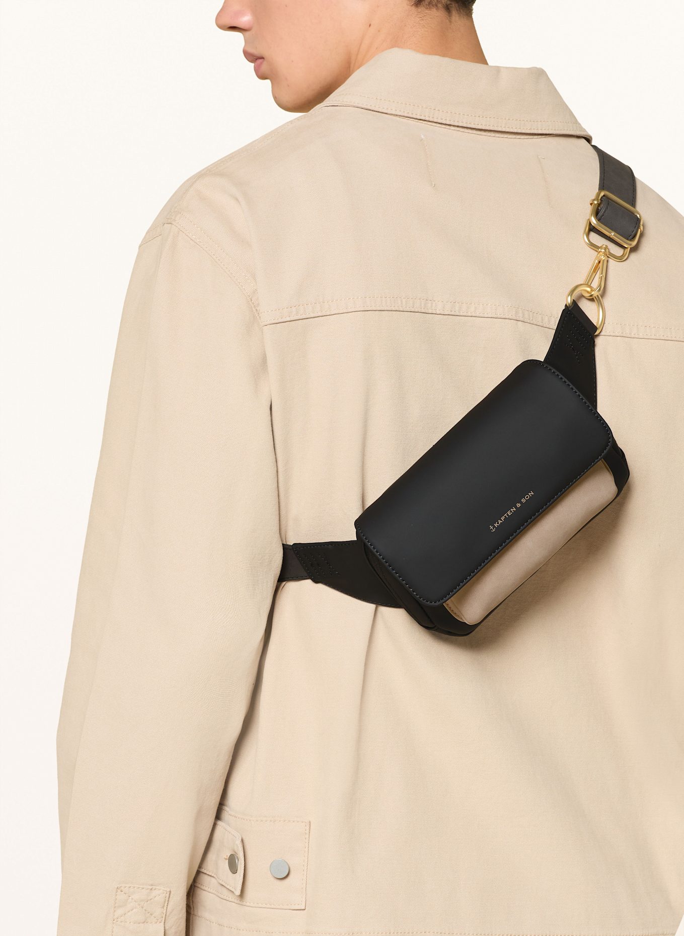 KAPTEN & SON Crossbody bag VISBY: BLACK