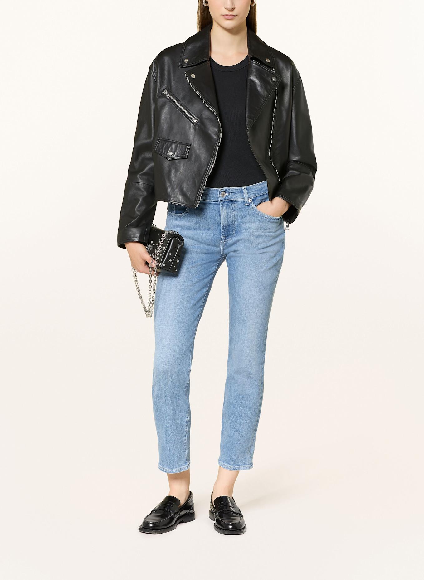 7 for all mankind Boyfriend Jeans RELAXED SKINNY: BOO BLOOM