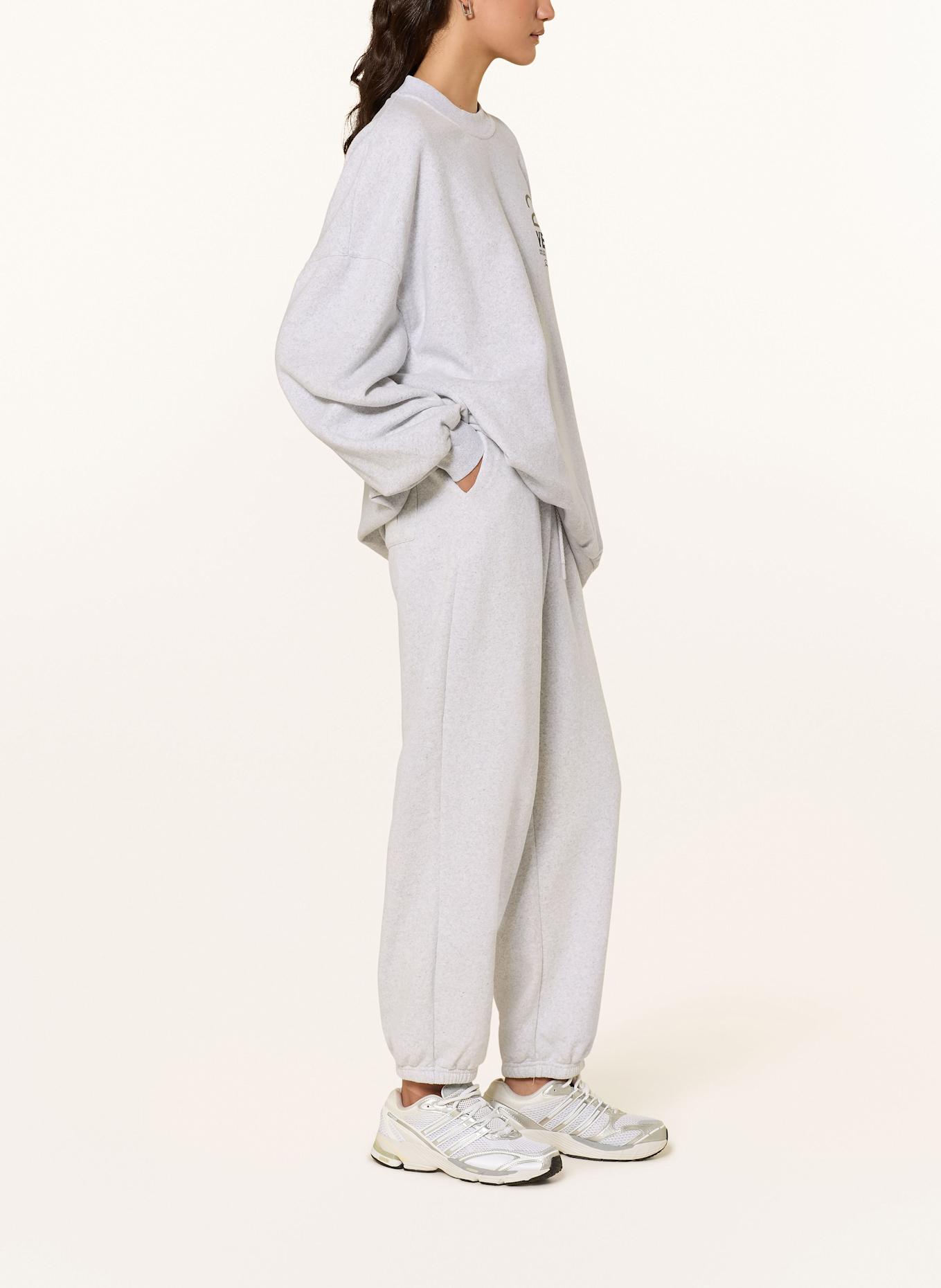 American Vintage Spodnie w stylu dresowym: JASNOCZARY