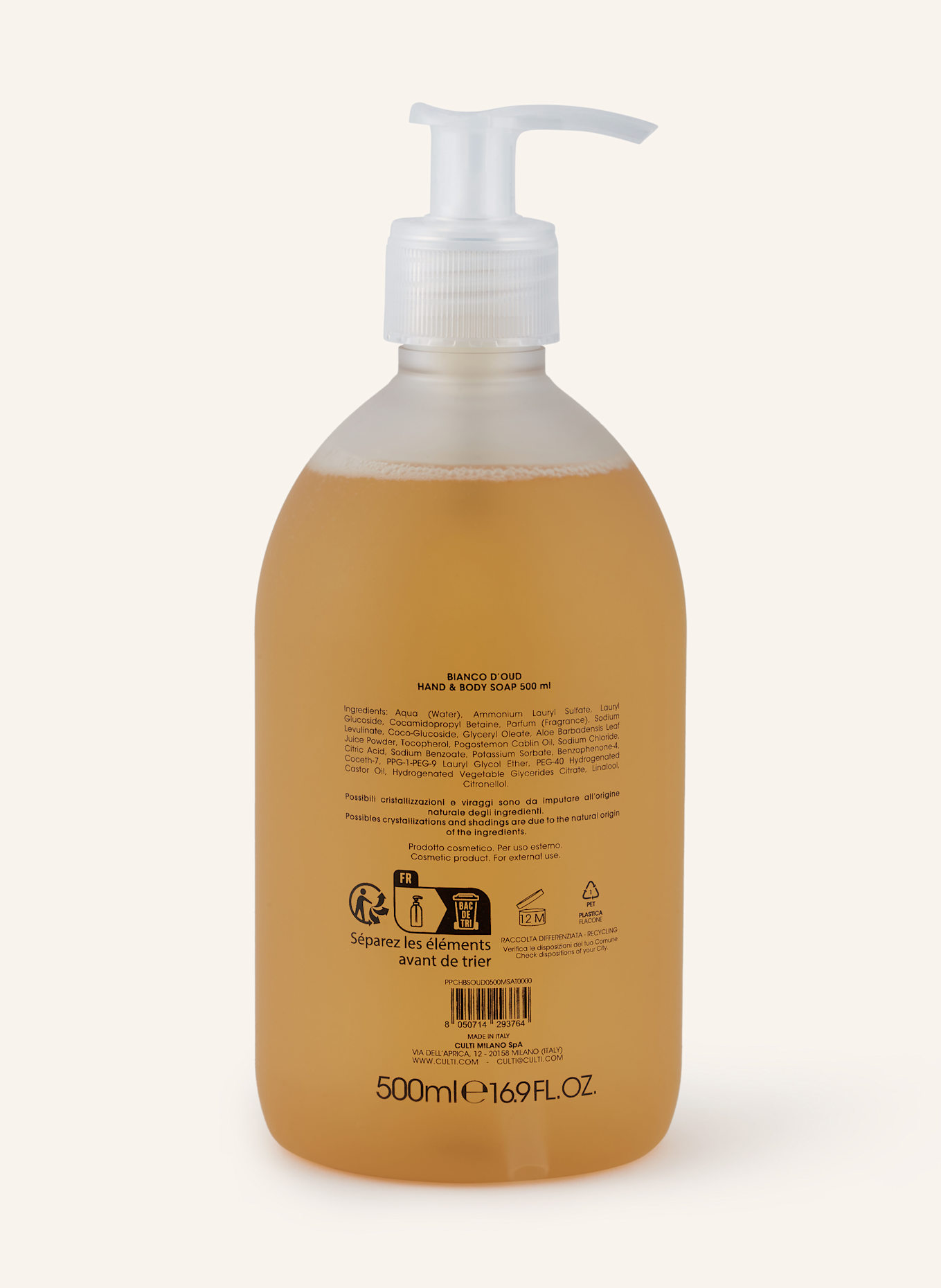 CULTI Seife BIANCO D'OUD: WEISS