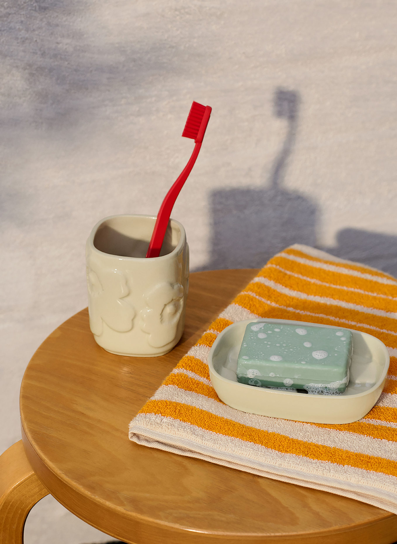 marimekko Miska na mýdlo UNIKKO: KRÉMOVÁ