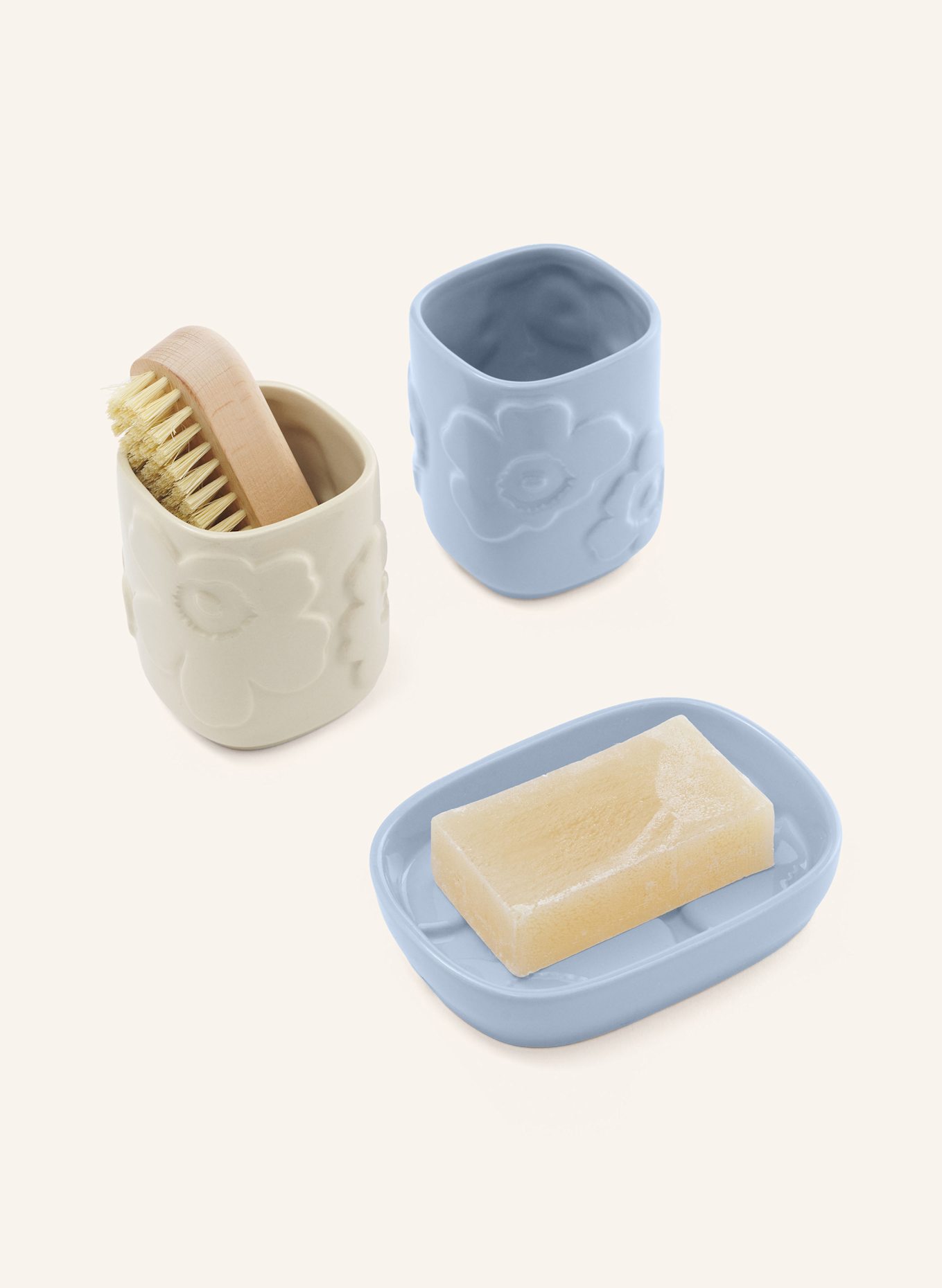 marimekko Miska na mýdlo UNIKKO: TMAVĚ MODRÁ