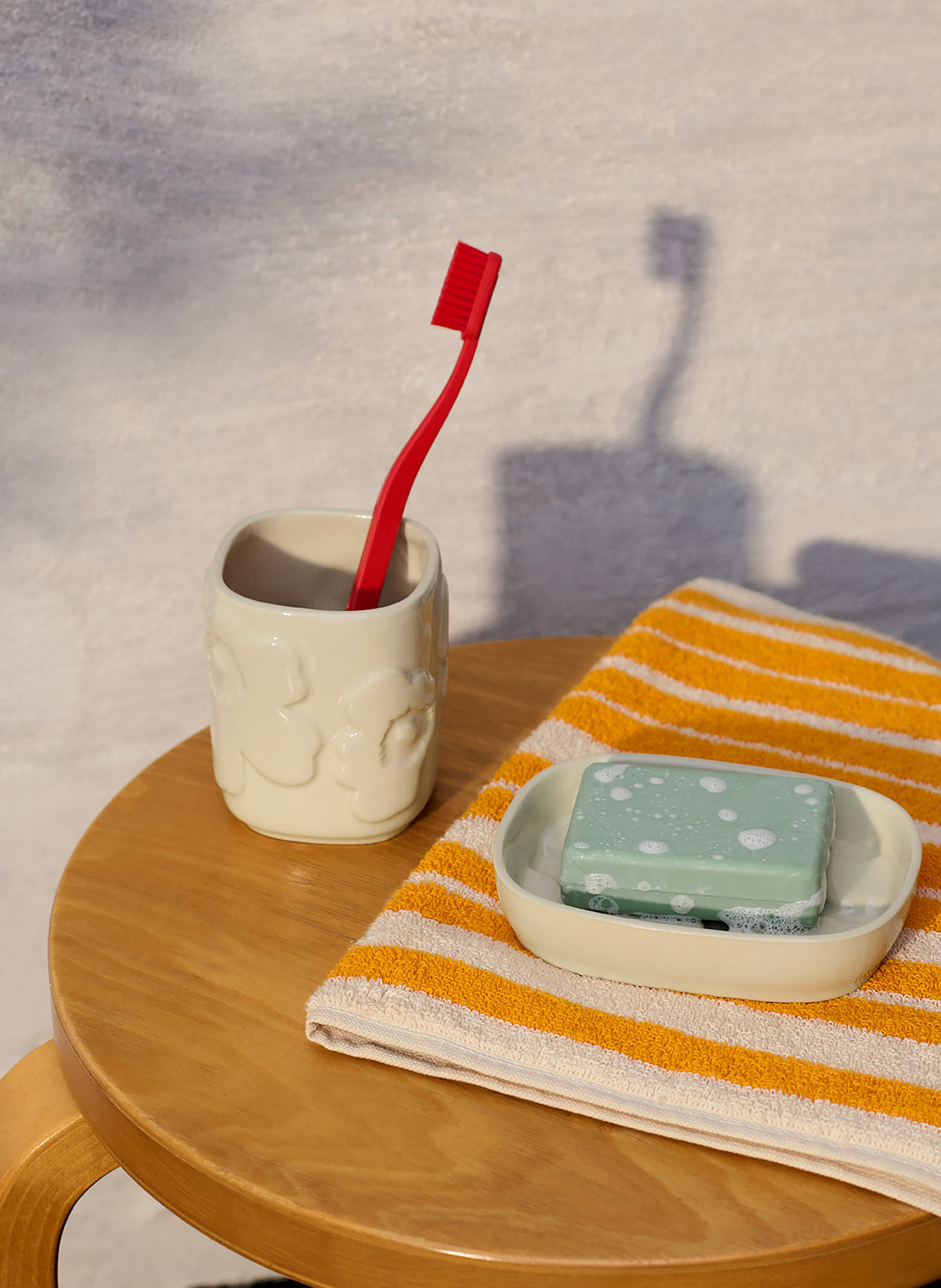 marimekko Zahnputzbecher UNIKKO: CREME