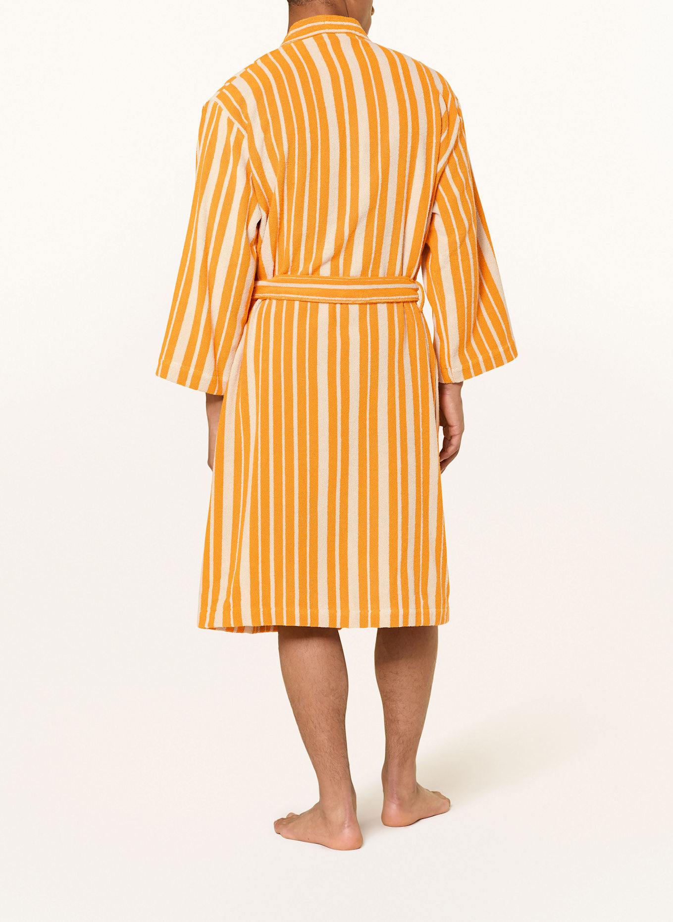 marimekko Unisex-Bademantel RAIDE: ORANGE / GELB