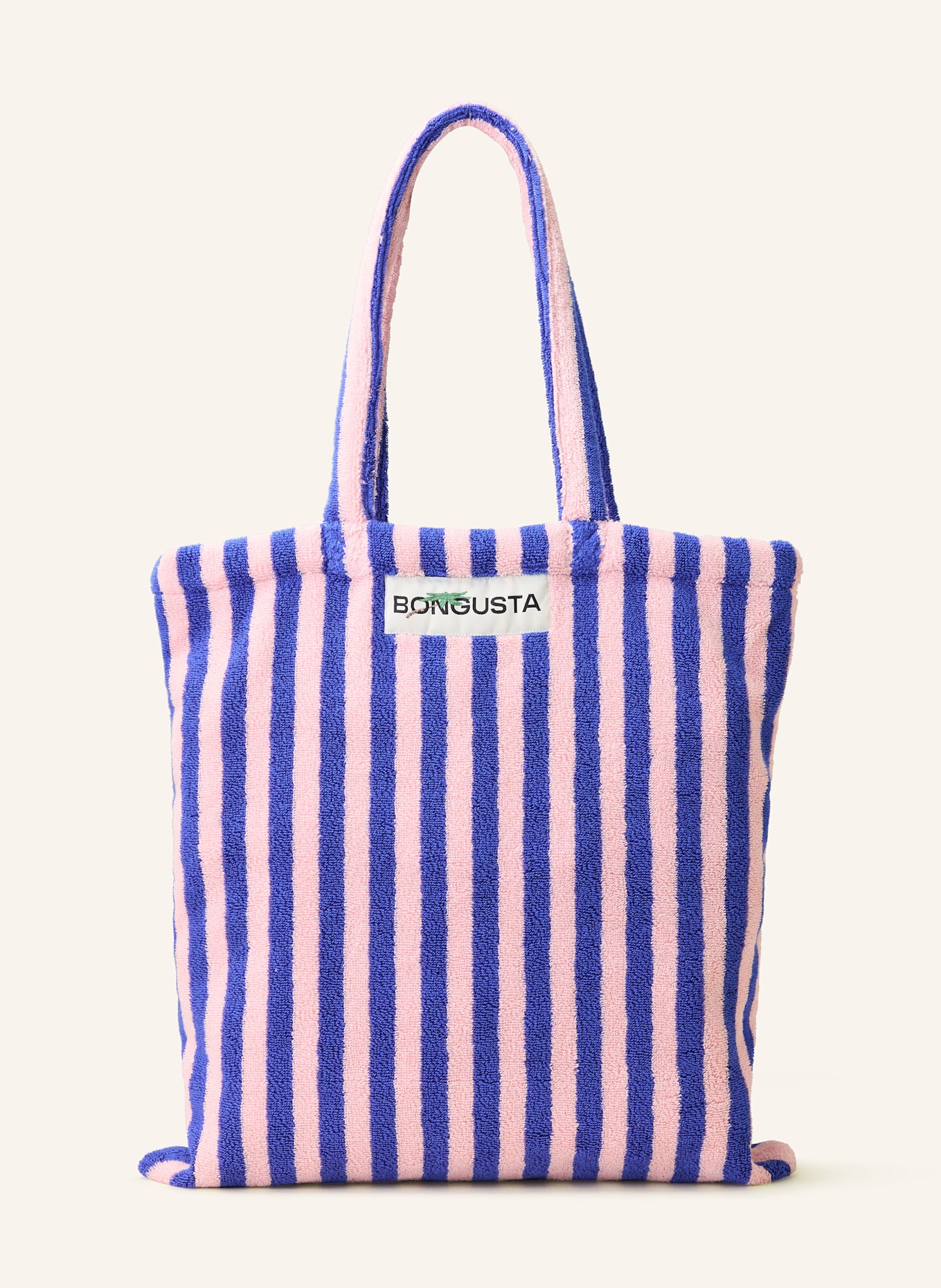 BONGUSTA Torba shopper NARAM: NIEBIESKI / RÓŻOWY