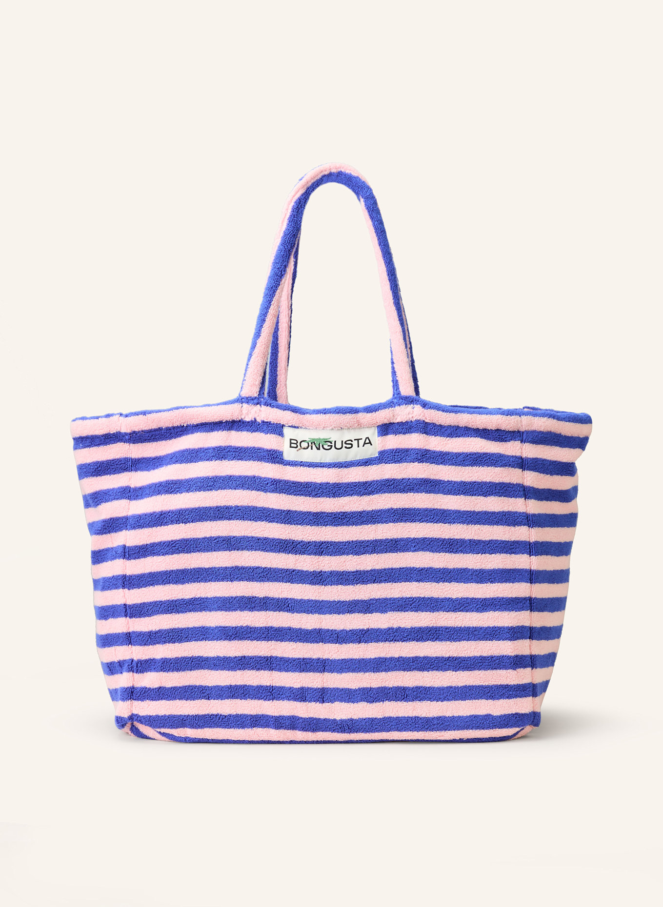 BONGUSTA Strandtasche NARAM: BLAU / ROSA