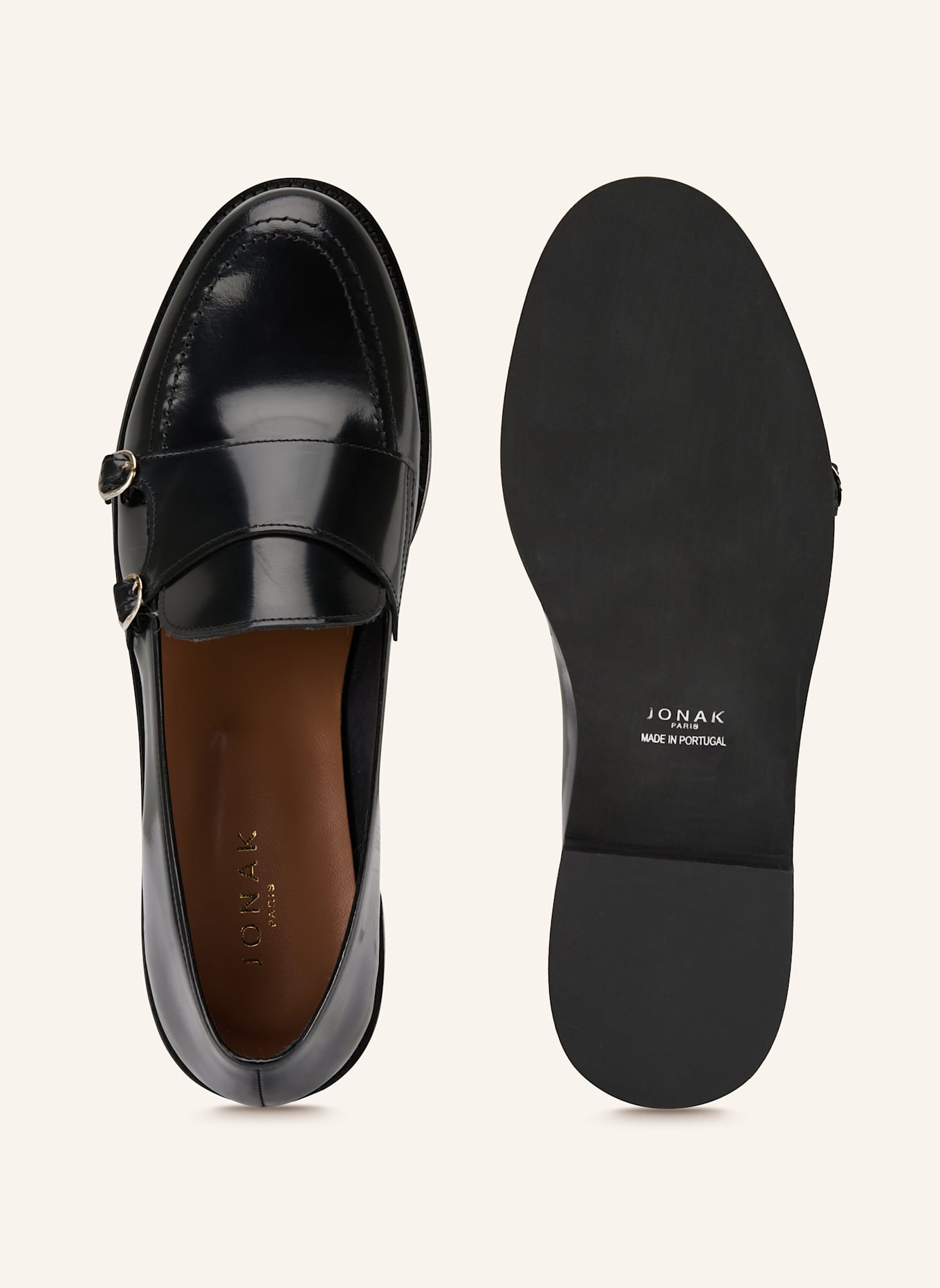 JONAK Loafer DRIZZA: SCHWARZ