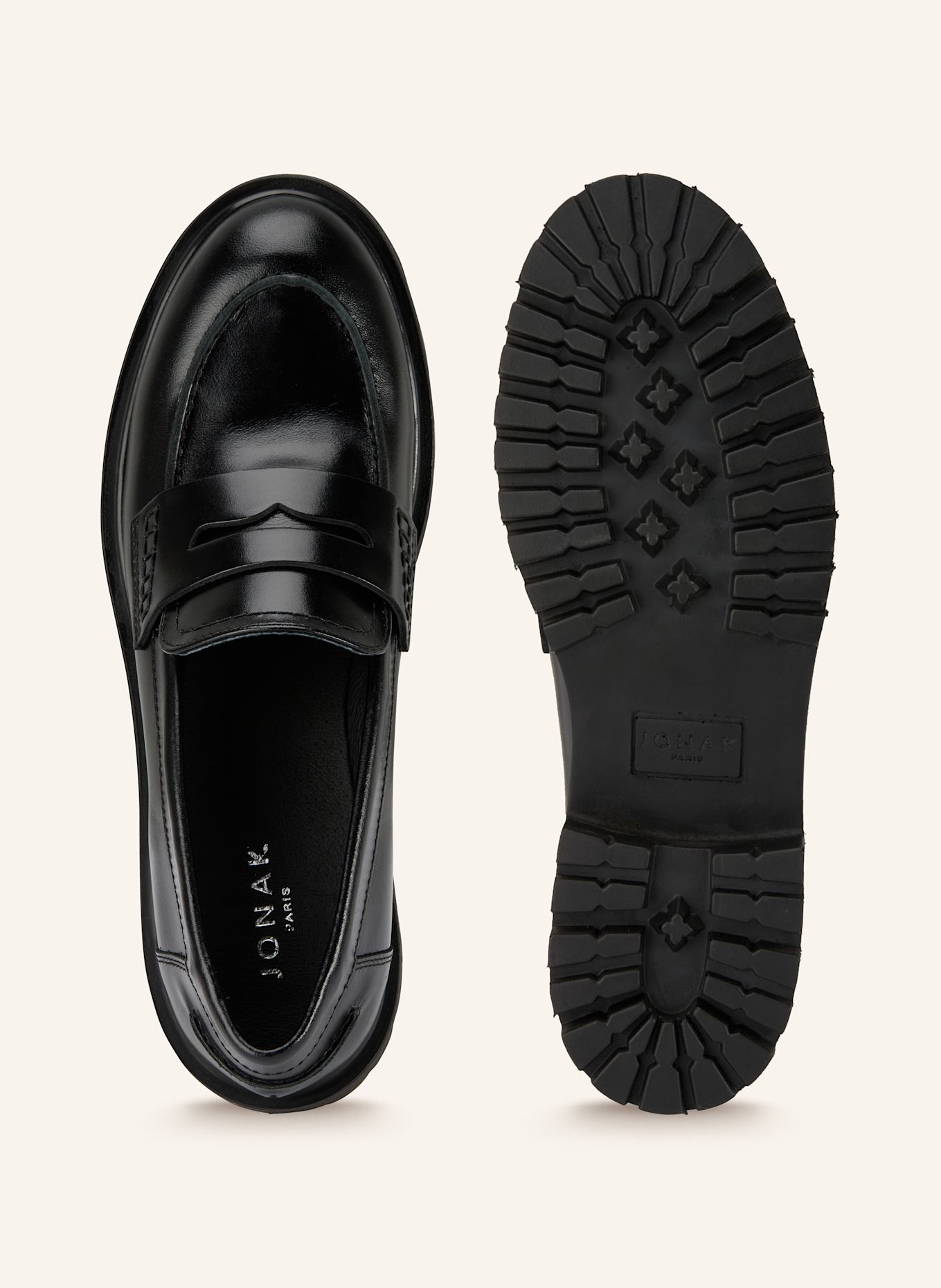 JONAK Penny-Loafer ALFI: SCHWARZ