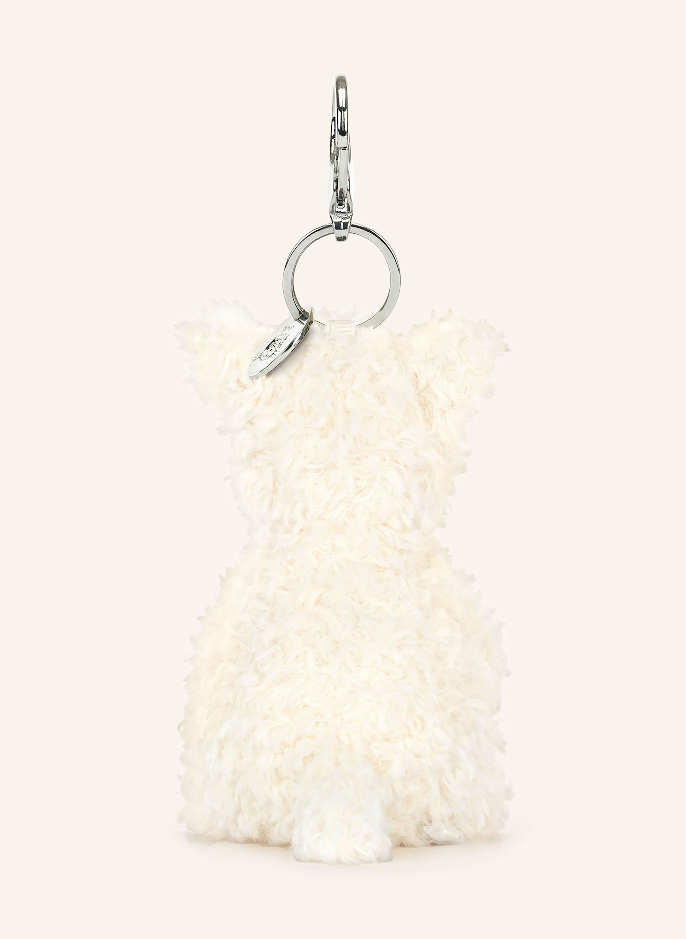 Jellycat Schlüssel- und Taschenanhänger MUNRO SCOTTIE DOG: WEISS