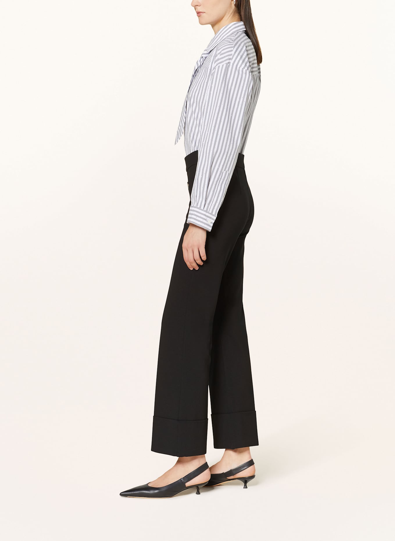 CAMBIO Hose FLORA: SCHWARZ