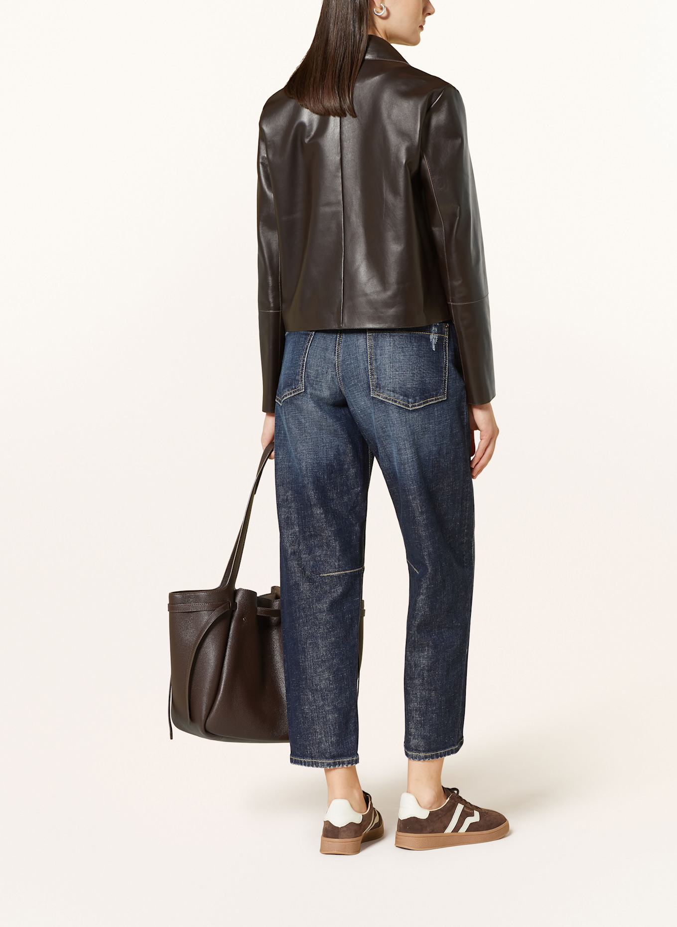 CAMBIO Barrell Jeans ELIA: 5026 blue cross used