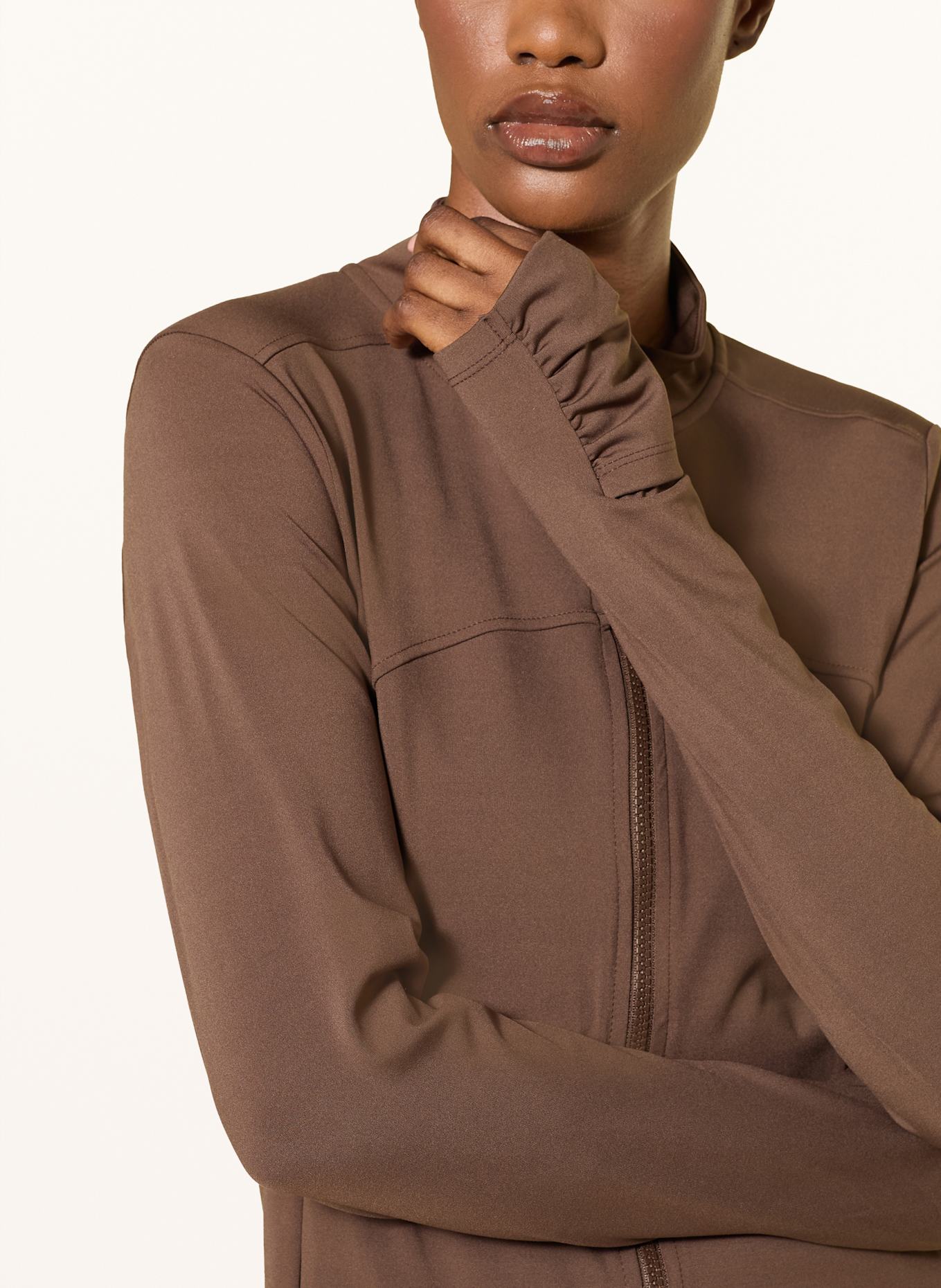 ba&sh Sweatjacke GLADYS: DUNKELBRAUN