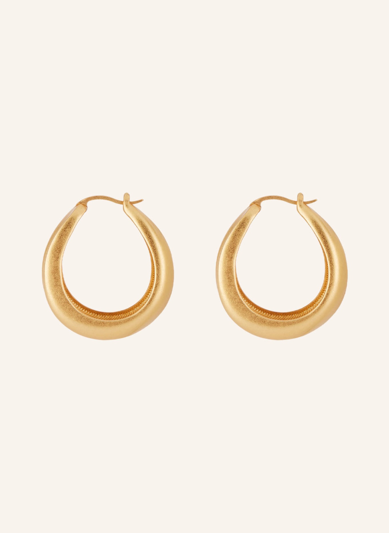 REISS Kreolki SOPHIE: ZŁOTY