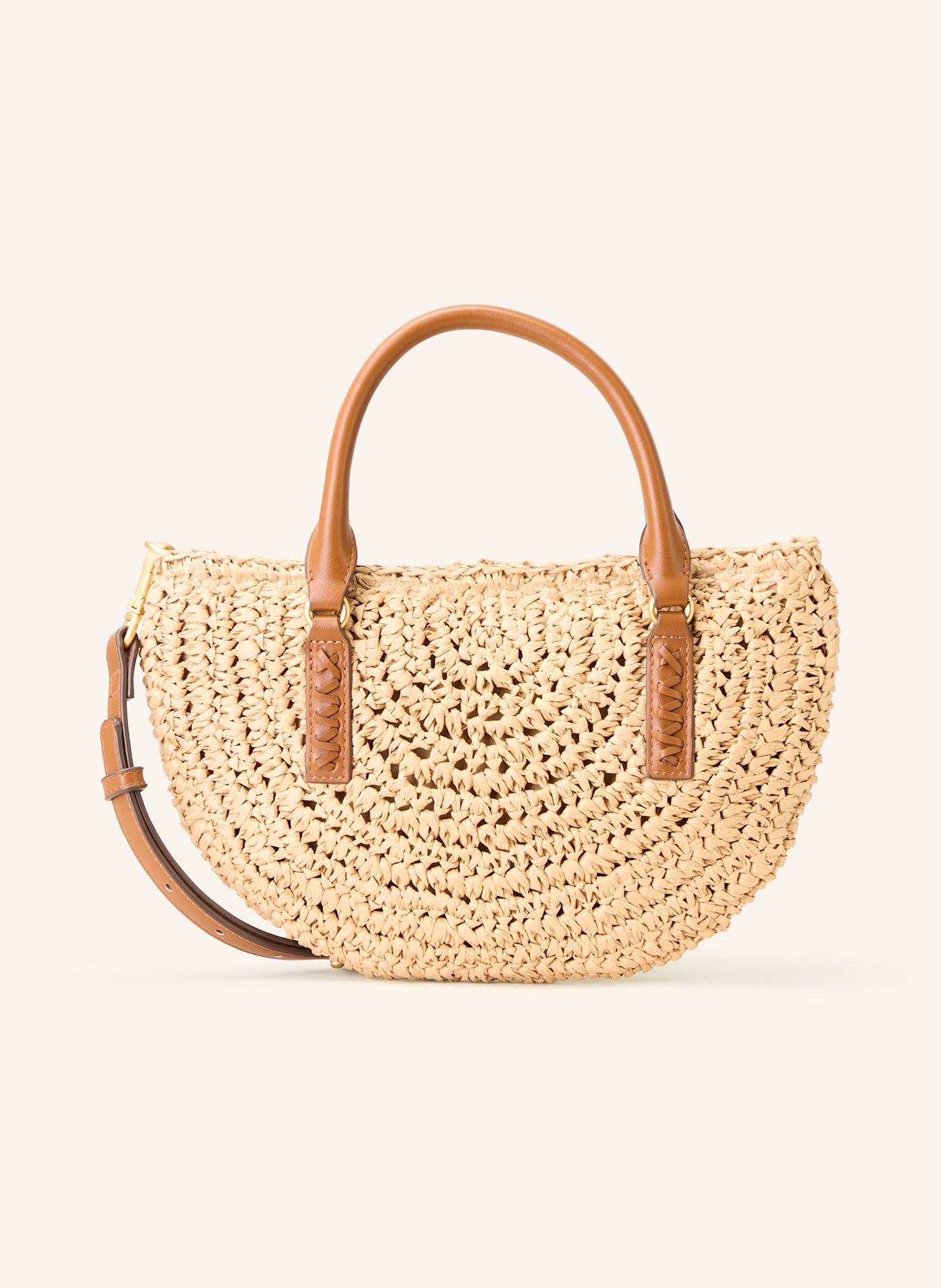 REISS Handtas EDEN: BEIGE / BRUIN