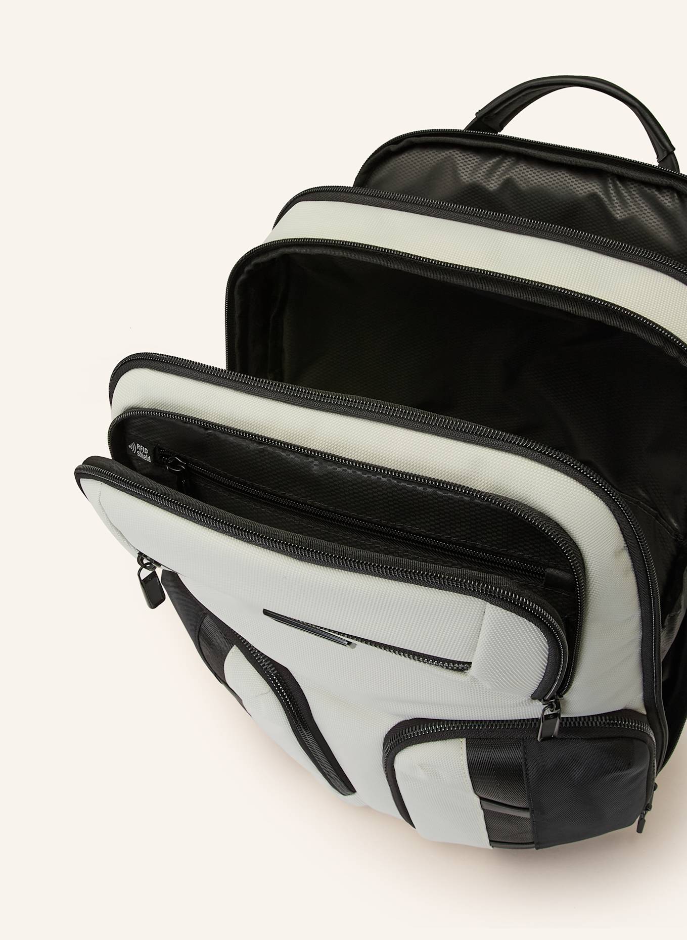 Samsonite Rucksack: HELLGRAU / SCHWARZ