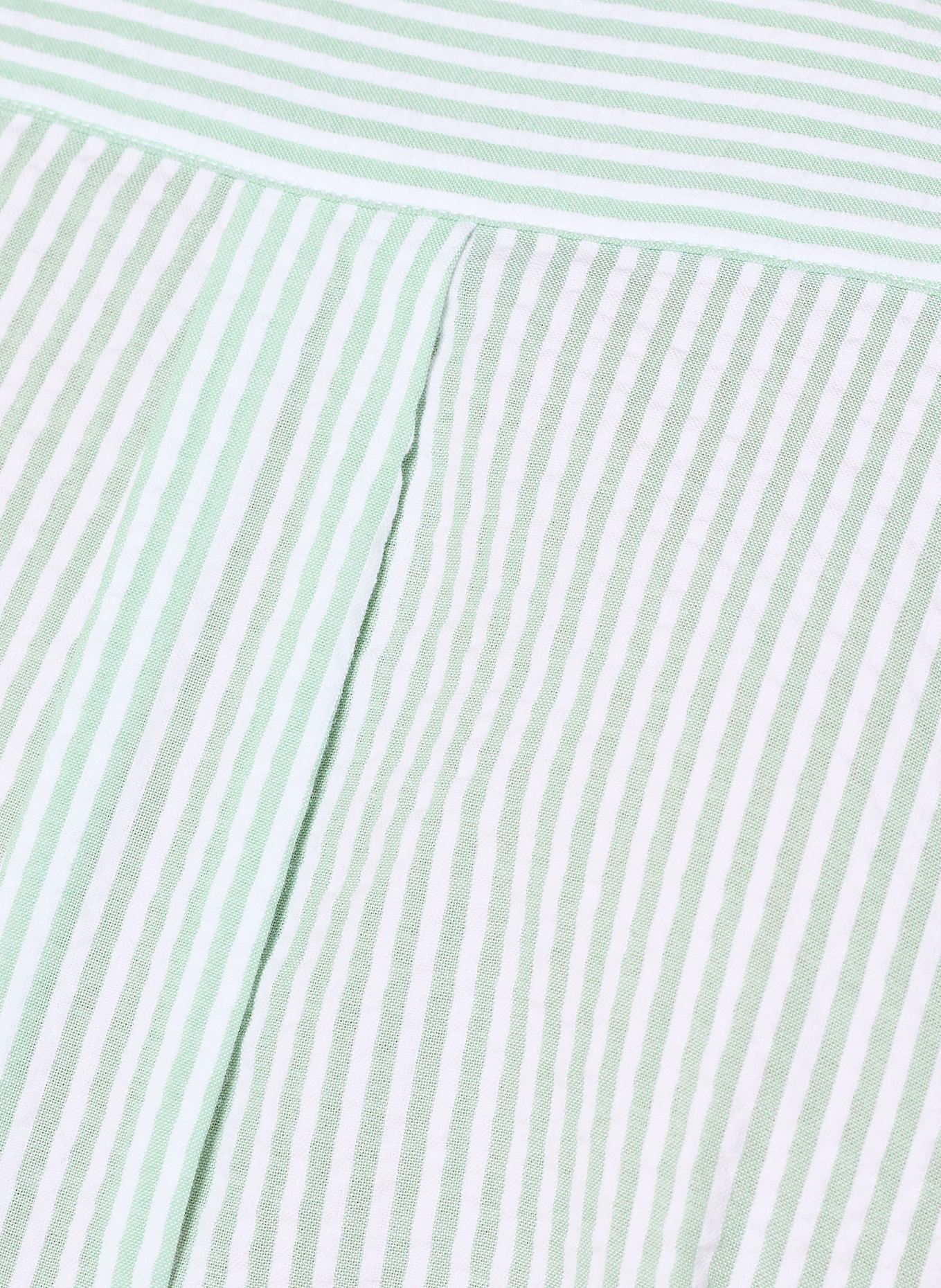 FYNCH-HATTON Short sleeve shirt comfort fit: LIGHT GREEN / WHITE