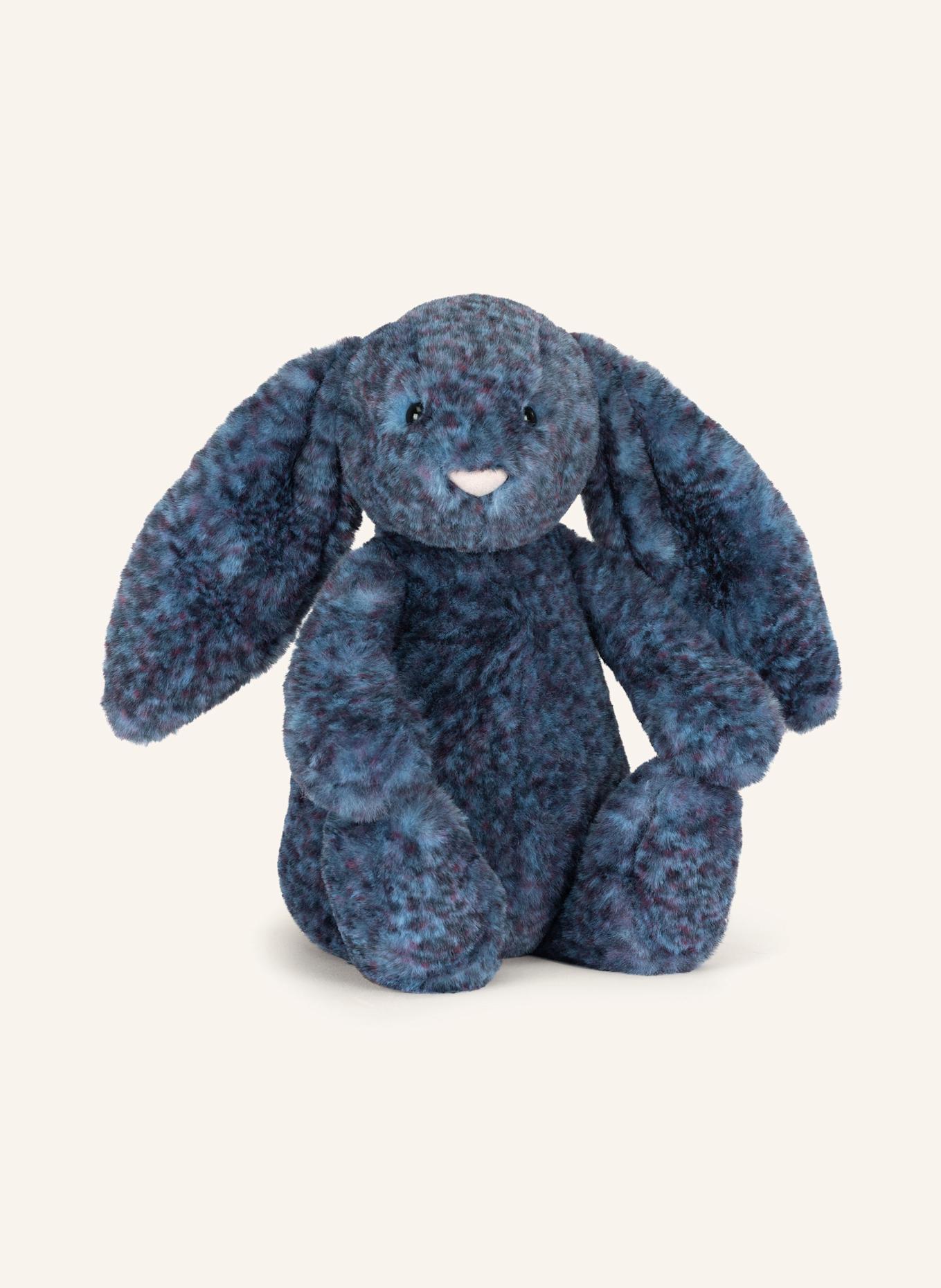 Jellycat Hase-Kuscheltier HOPSCONE LUXE BUNNY ORIGINAL: BLAU / ROT / DUNKELBLAU