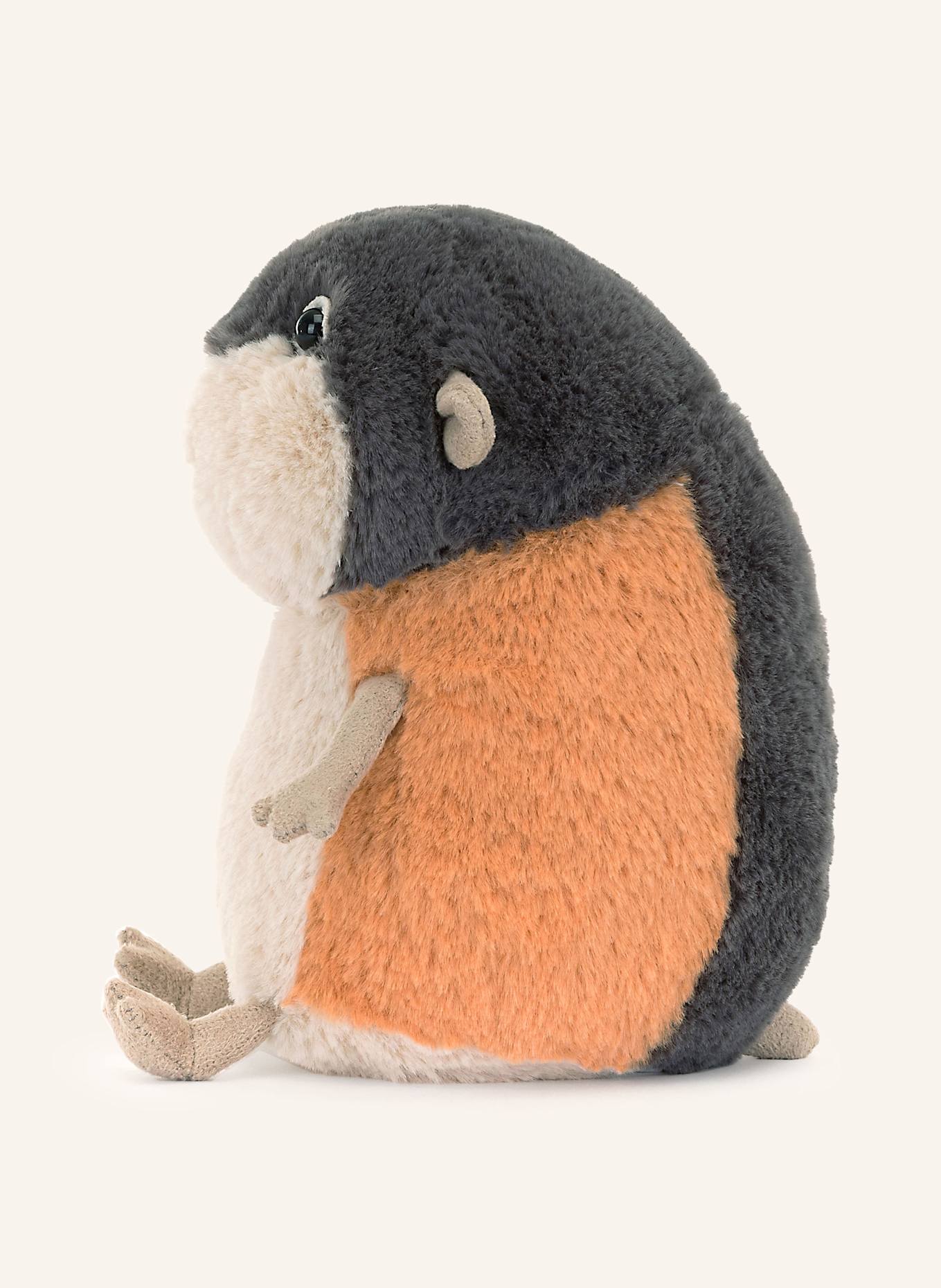 Jellycat Lemming-Kuscheltier LAMBETH LEMMING: BEIGE/ ORANGE/ DUNKELGRAU