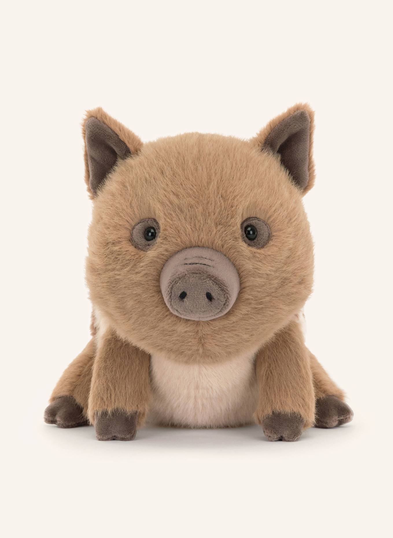 Jellycat Wildschwein-Kuscheltier SWINLEY BOAR: BRAUN/ CREME