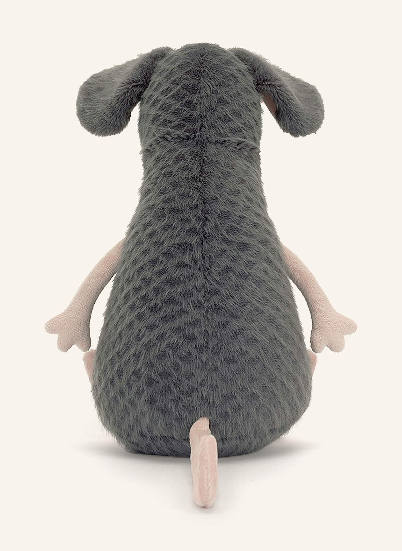 Jellycat Ratte-Kuscheltier LACHLAN SAD RAT: DUNKELGRAU / HELLROSA